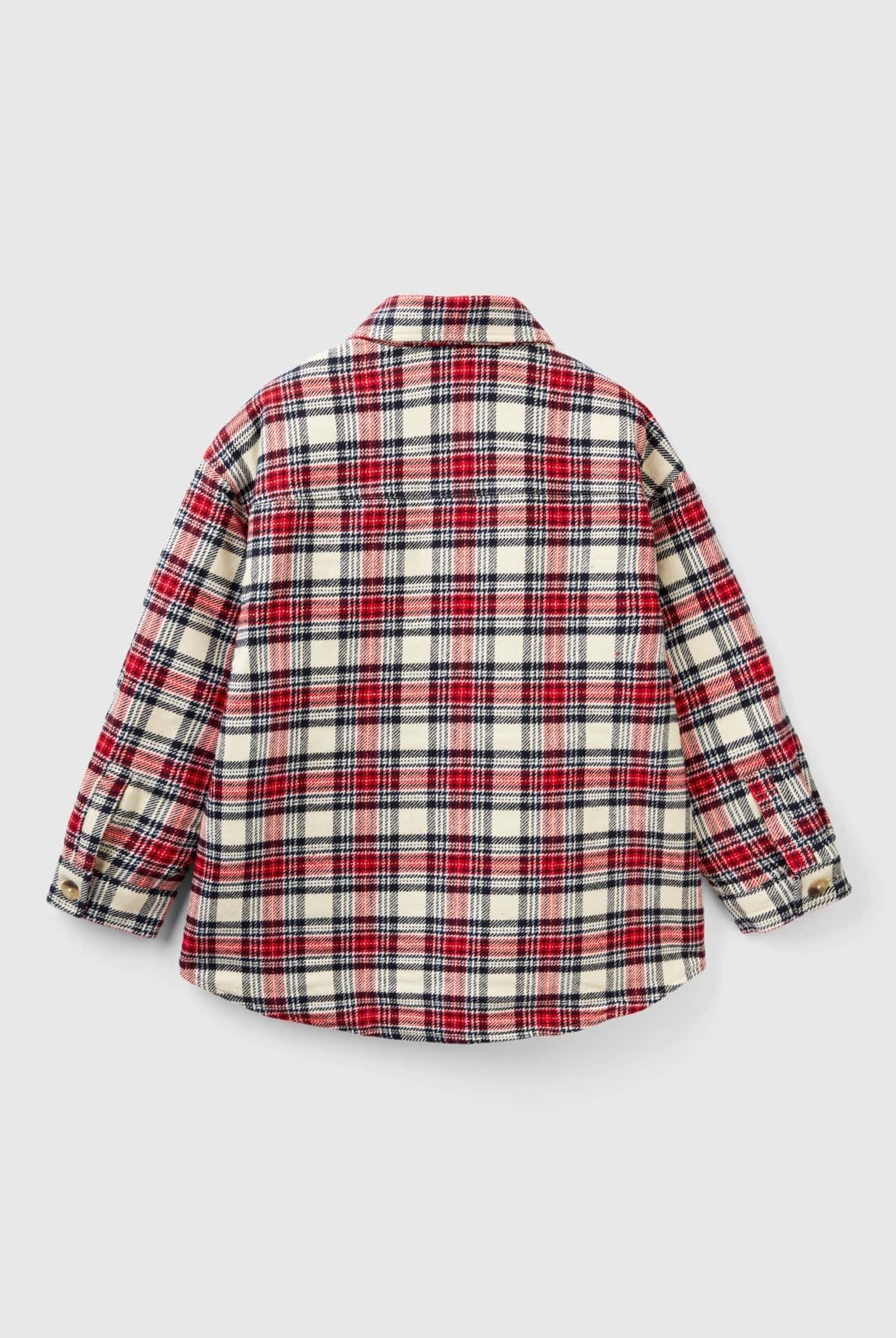 يونايتد كولورز اوف بينيتون قميص ولادي مقلم بجيوب أمامية