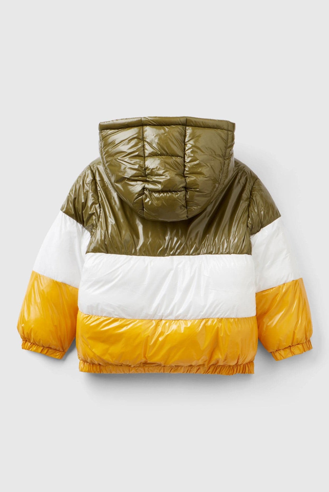 يونايتد كولورز اوف بينيتون جاكت بامب اولادي بسحاب مضاد للمطر