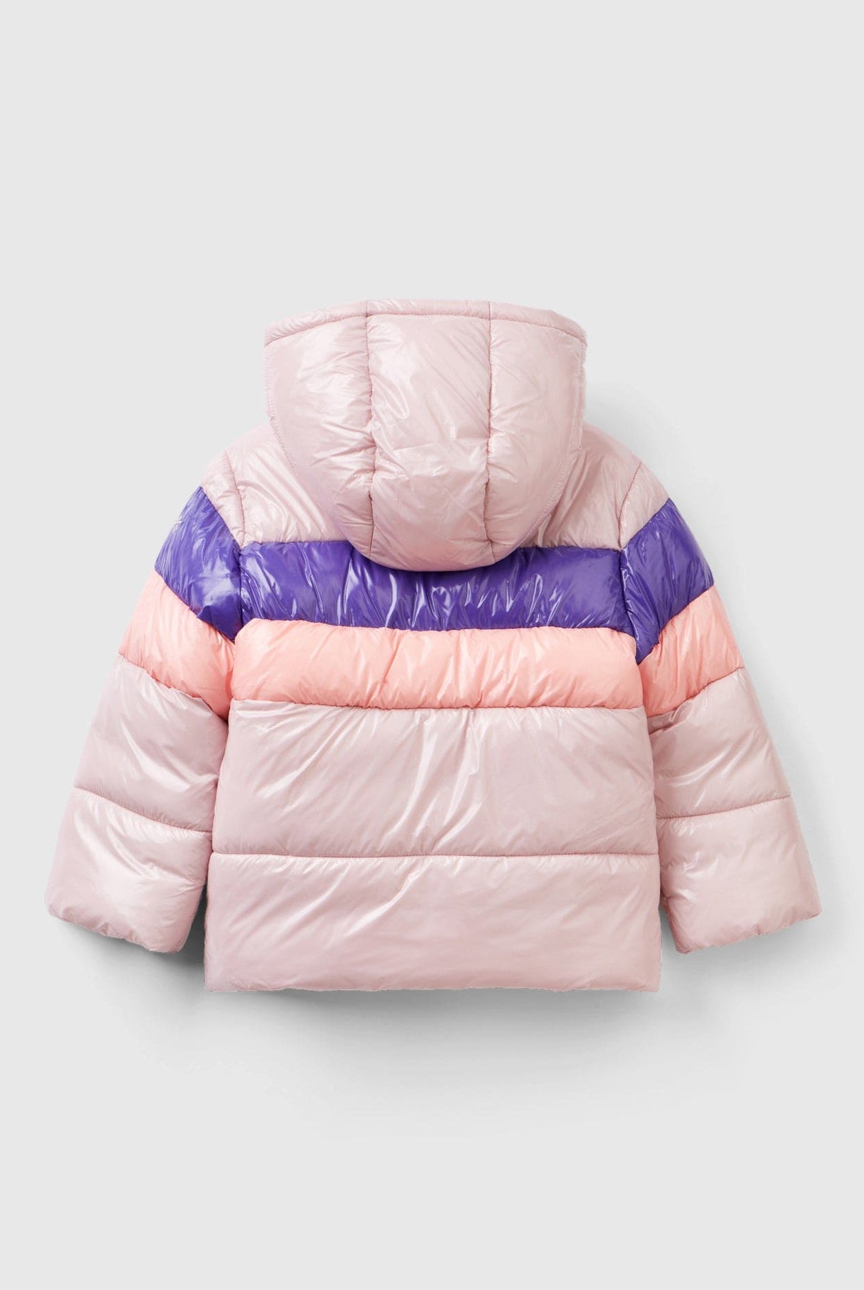 يونايتد كولورز اوف بينيتون جاكست مبطن متعدد الألوان بناتي