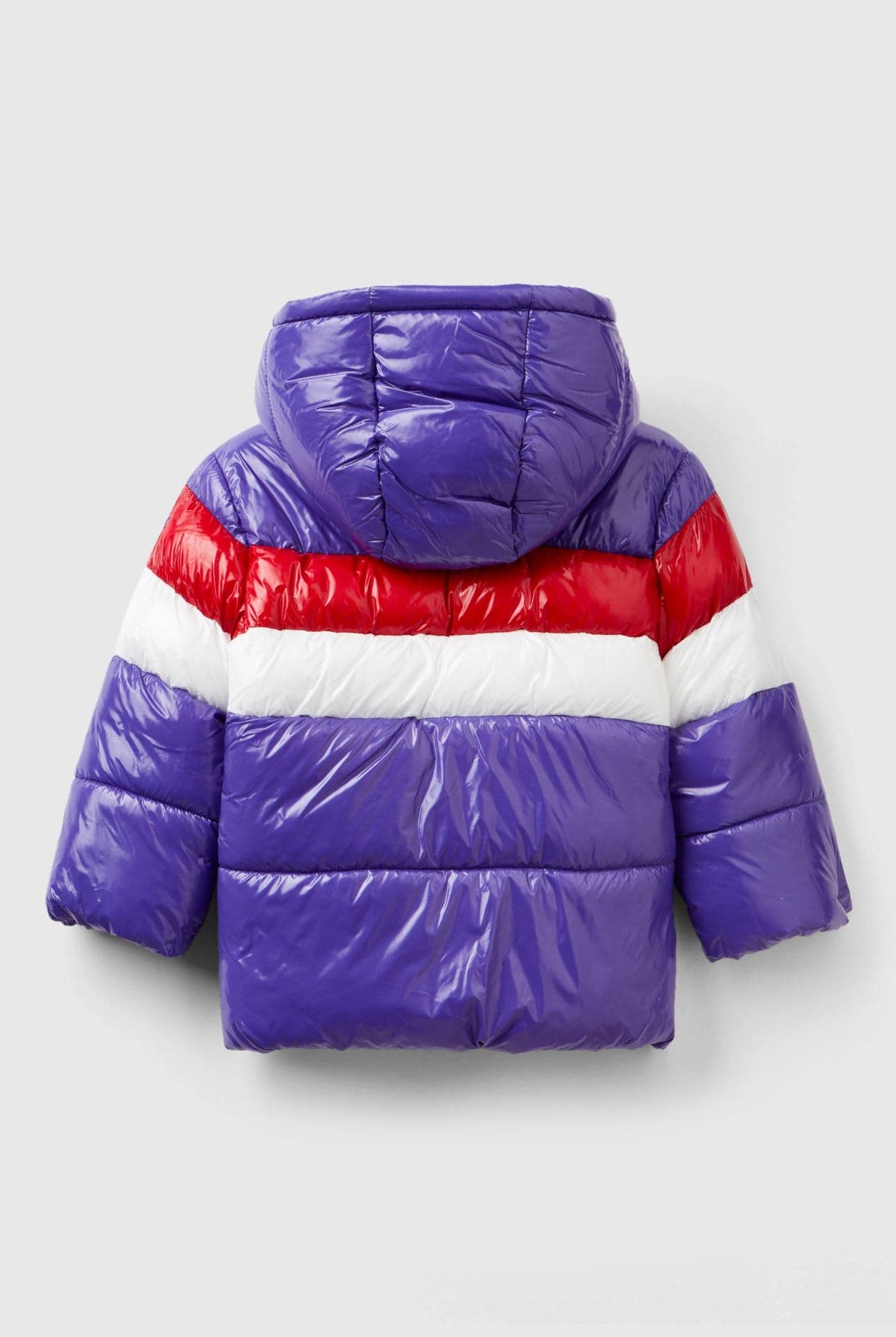 يونايتد كولورز اوف بينيتون جاكست مبطن متعدد الألوان بناتي