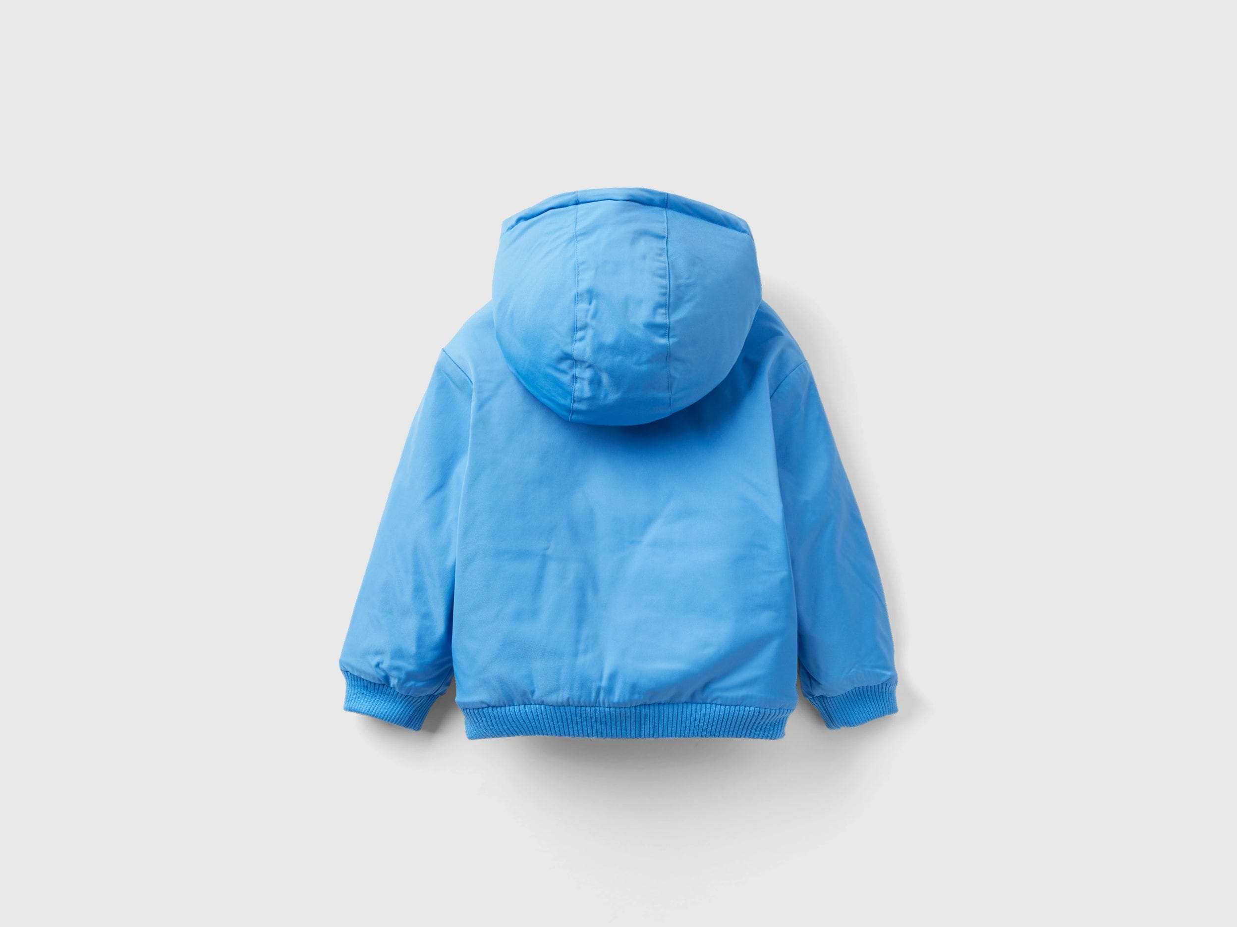 يونايتد كولورز اوف بينيتون جاكيت اطفال بومبر مبطن بقصة واسعة بجيبين