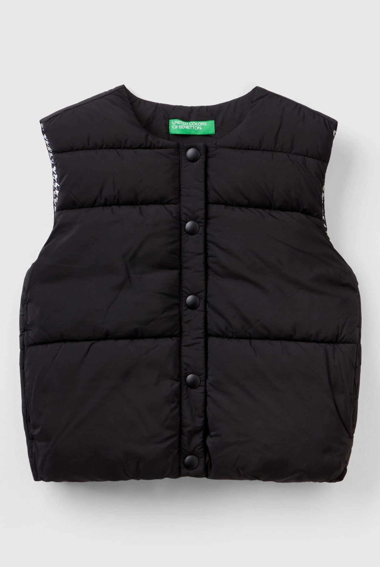 يونايتد كولورز اوف بينيتون سترة اطفال مبطنة بحشوة ثلاثية الأبعاد