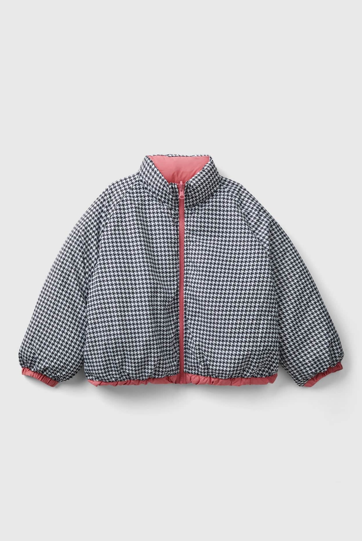 يونايتد كولورز اوف بينيتون جاكيت اطفالي فضفاض بوجهين