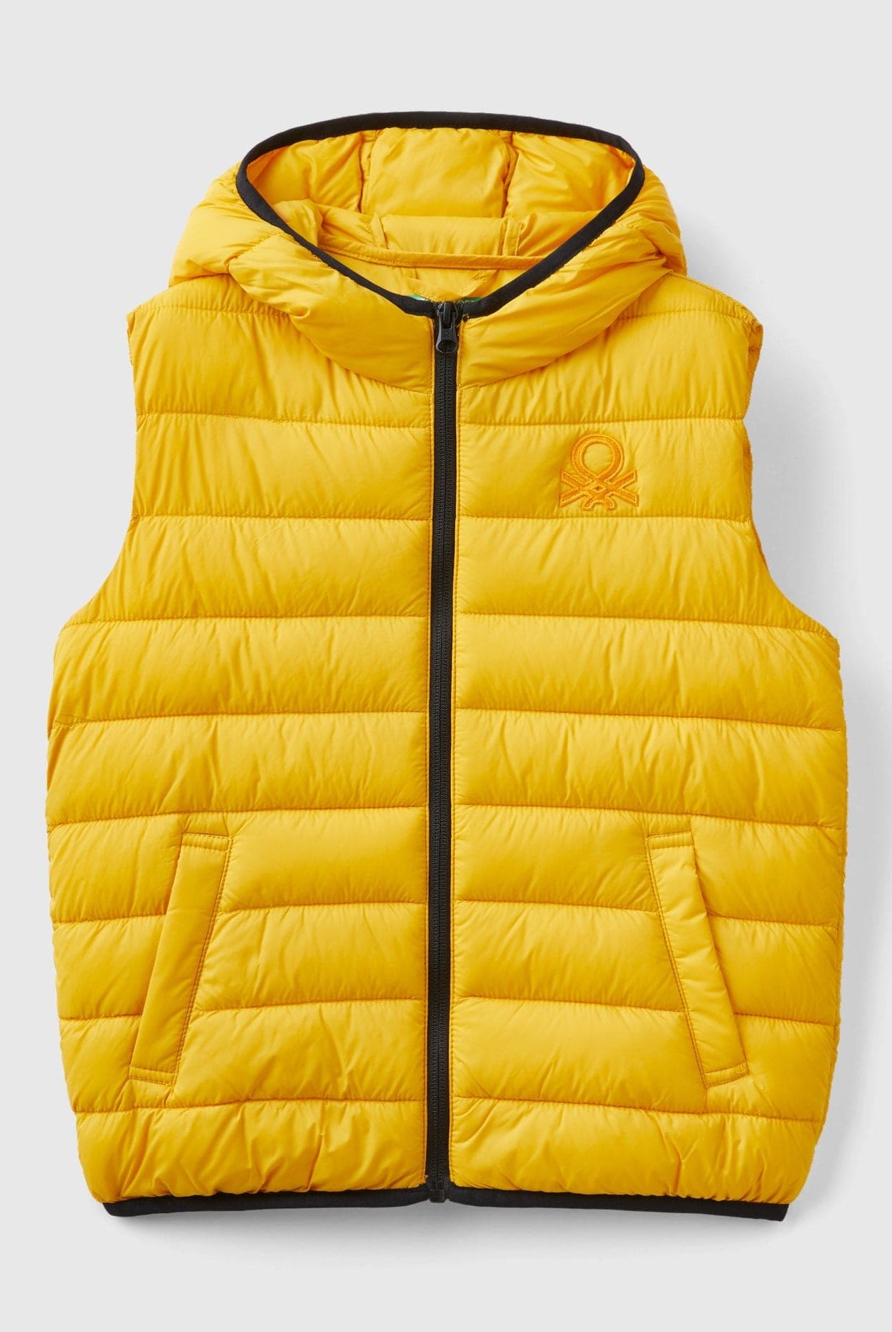 يونايتد كولورز اوف بينيتون سترة مبطنة بهودي أطفالي