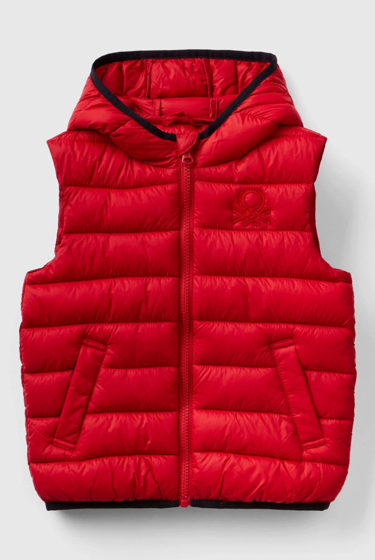 يونايتد كولورز اوف بينيتون سترة مبطنة بهودي أطفالي