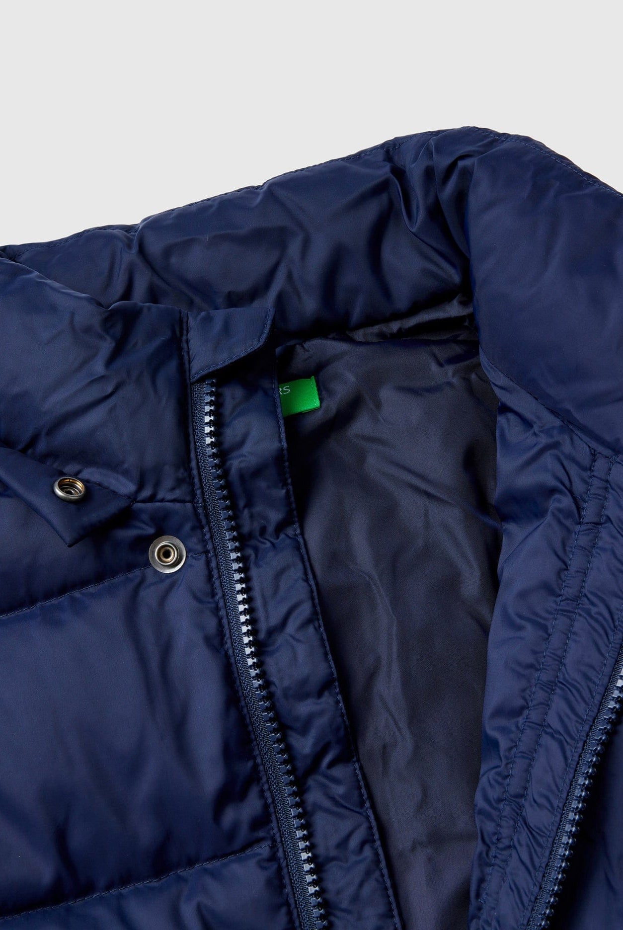 يونايتد كولورز اوف بينيتون سترة اطفال مبطنة بغطاء رأس قابل للإزالة