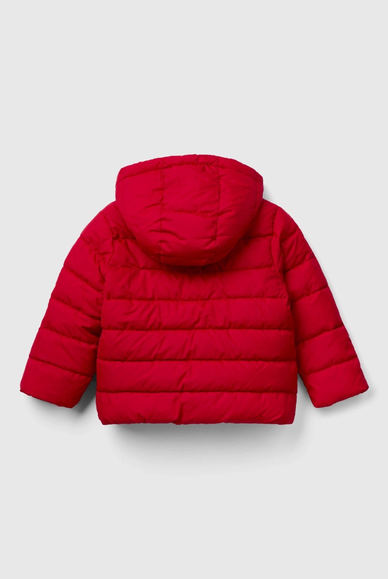 يونايتد كولورز اوف بينيتون جاكيت بافار بغطاء رأس وشعار أطفالي