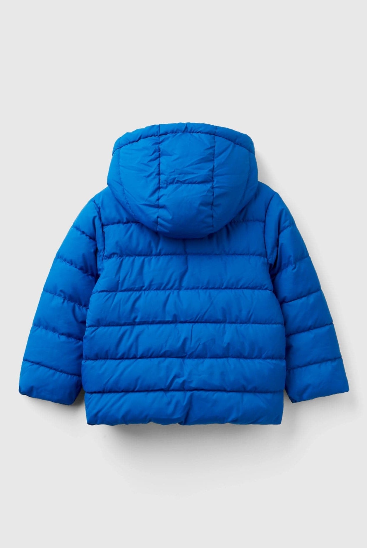 يونايتد كولورز اوف بينيتون جاكيت بافار بغطاء رأس وشعار أطفالي