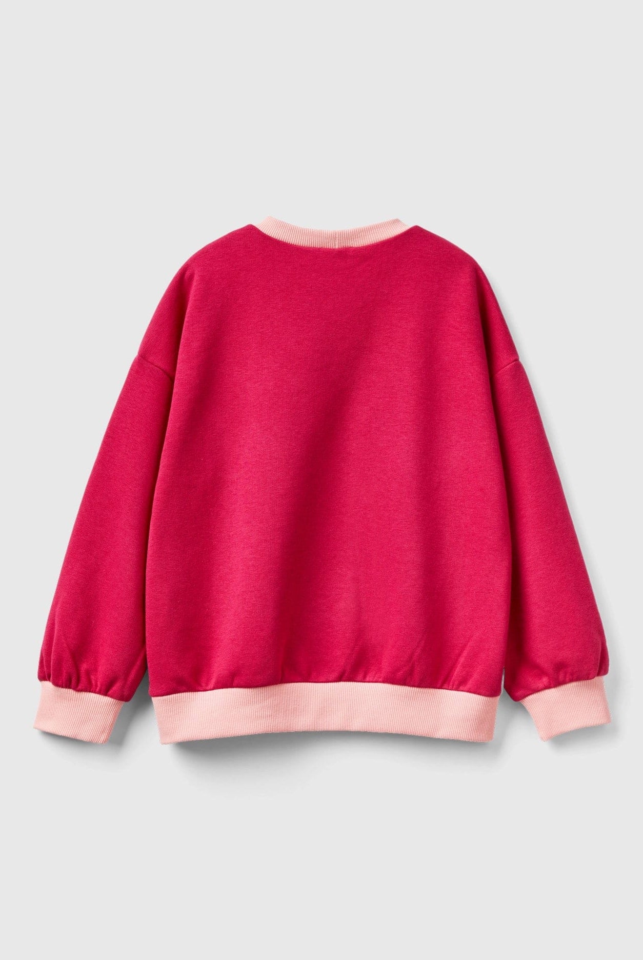 يونايتد كولورز اوف بينيتون سويت شيرت بألوان متباينة بطبعة أولادي