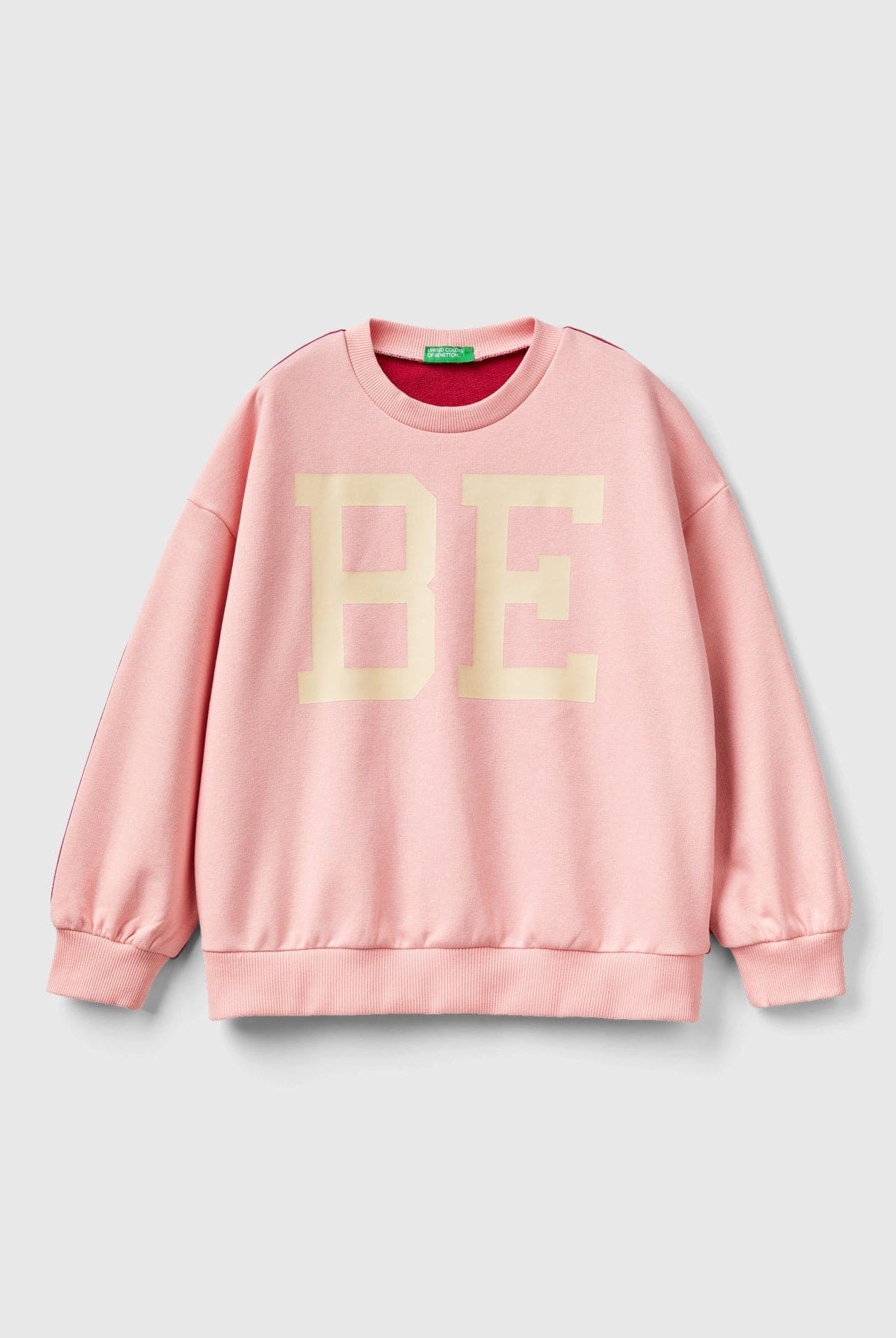 يونايتد كولورز اوف بينيتون سويت شيرت بألوان متباينة بطبعة أولادي