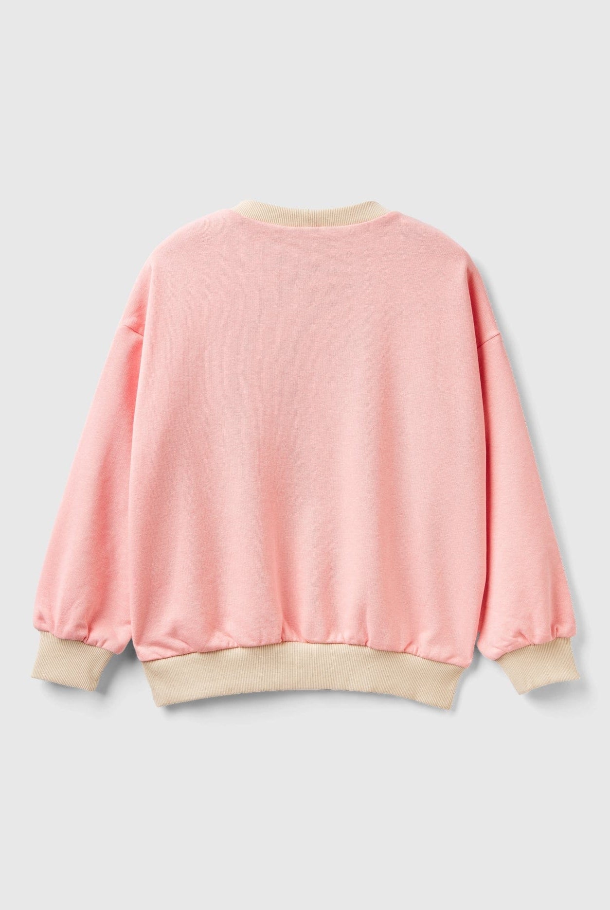 يونايتد كولورز اوف بينيتون سويت شيرت بألوان متباينة بطبعة أولادي