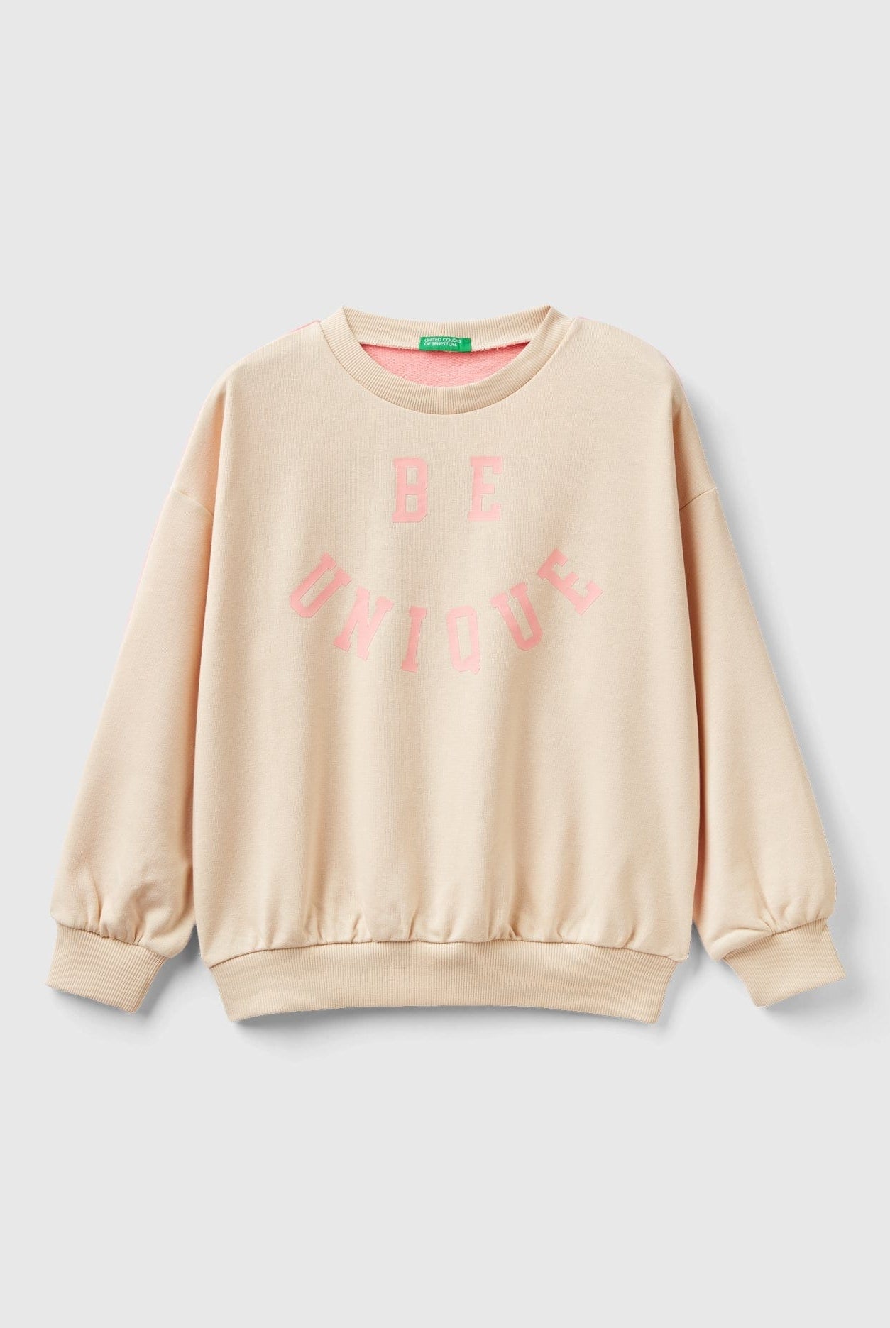 يونايتد كولورز اوف بينيتون سويت شيرت بألوان متباينة بطبعة أولادي