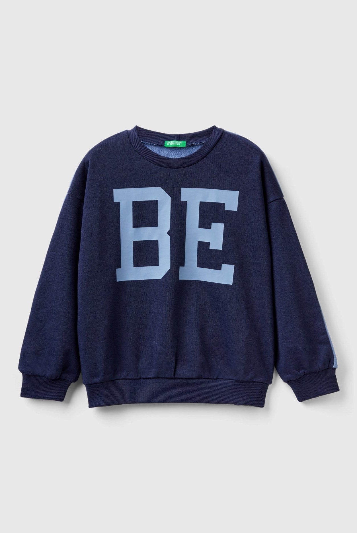 يونايتد كولورز اوف بينيتون سويت شيرت بألوان متباينة بطبعة أولادي