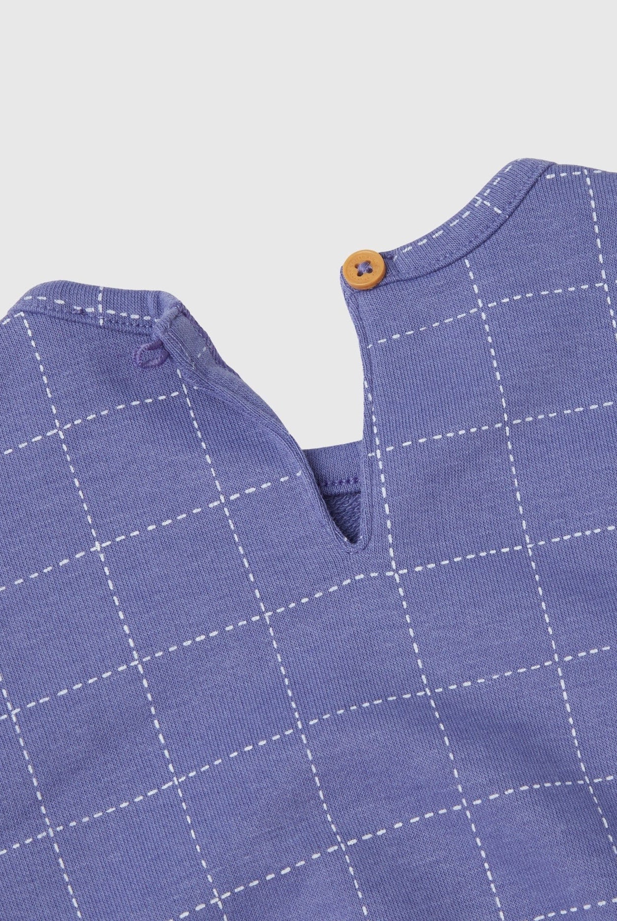 يونايتد كولورز اوف بينيتون سويت شيرت صوفية مقلمة بفيونكة رضع