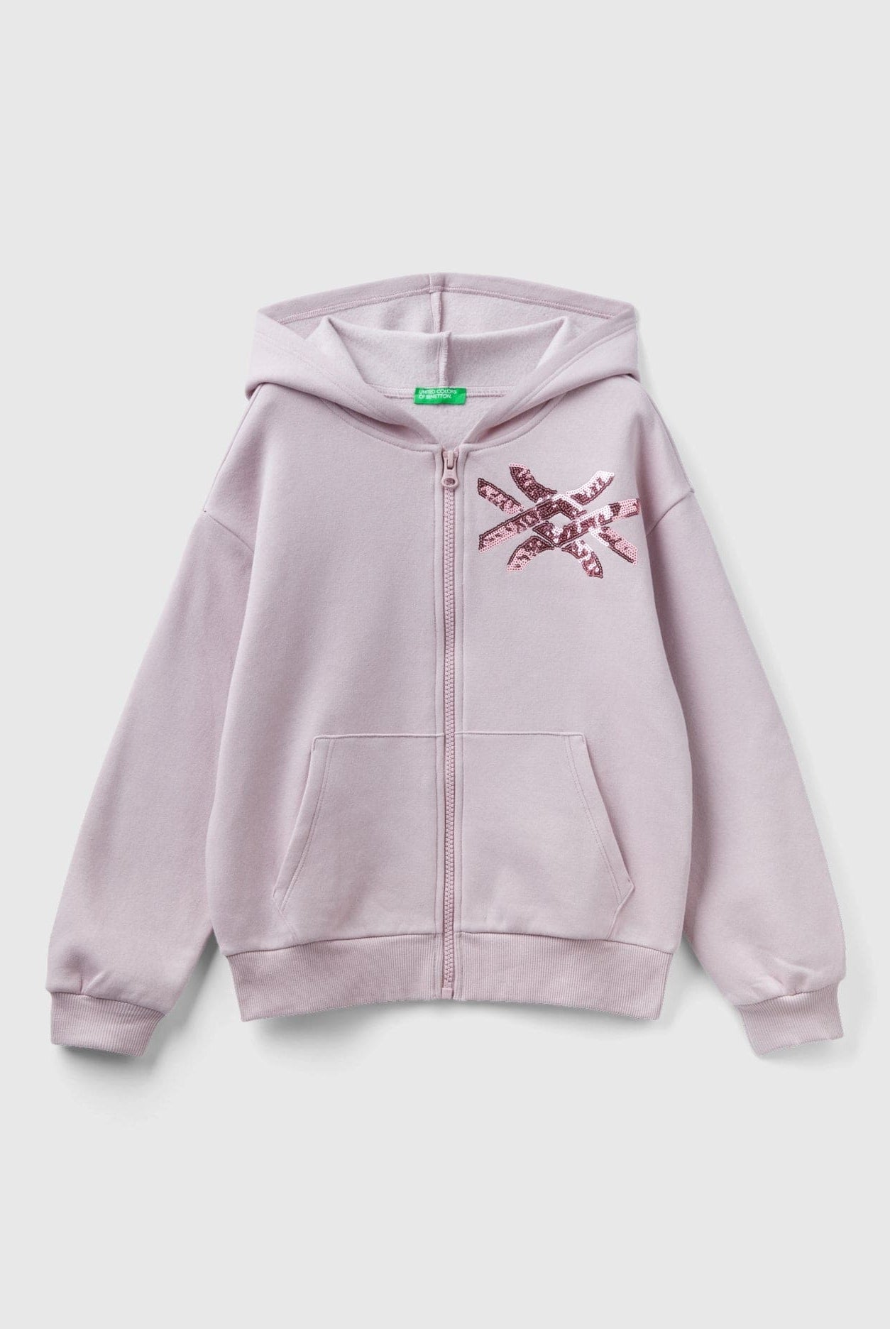 يونايتد كولورز اوف بينيتون سويت شيرت بسحاب وترتر أطفالي