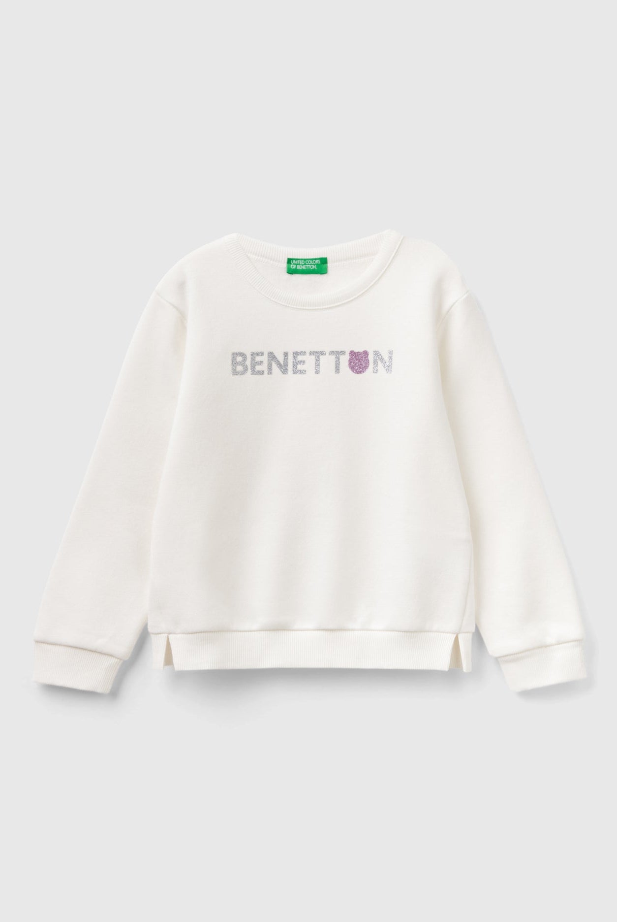 يونايتد كولورز اوف بينيتون بلوفر بطباعة لامعة بناتي