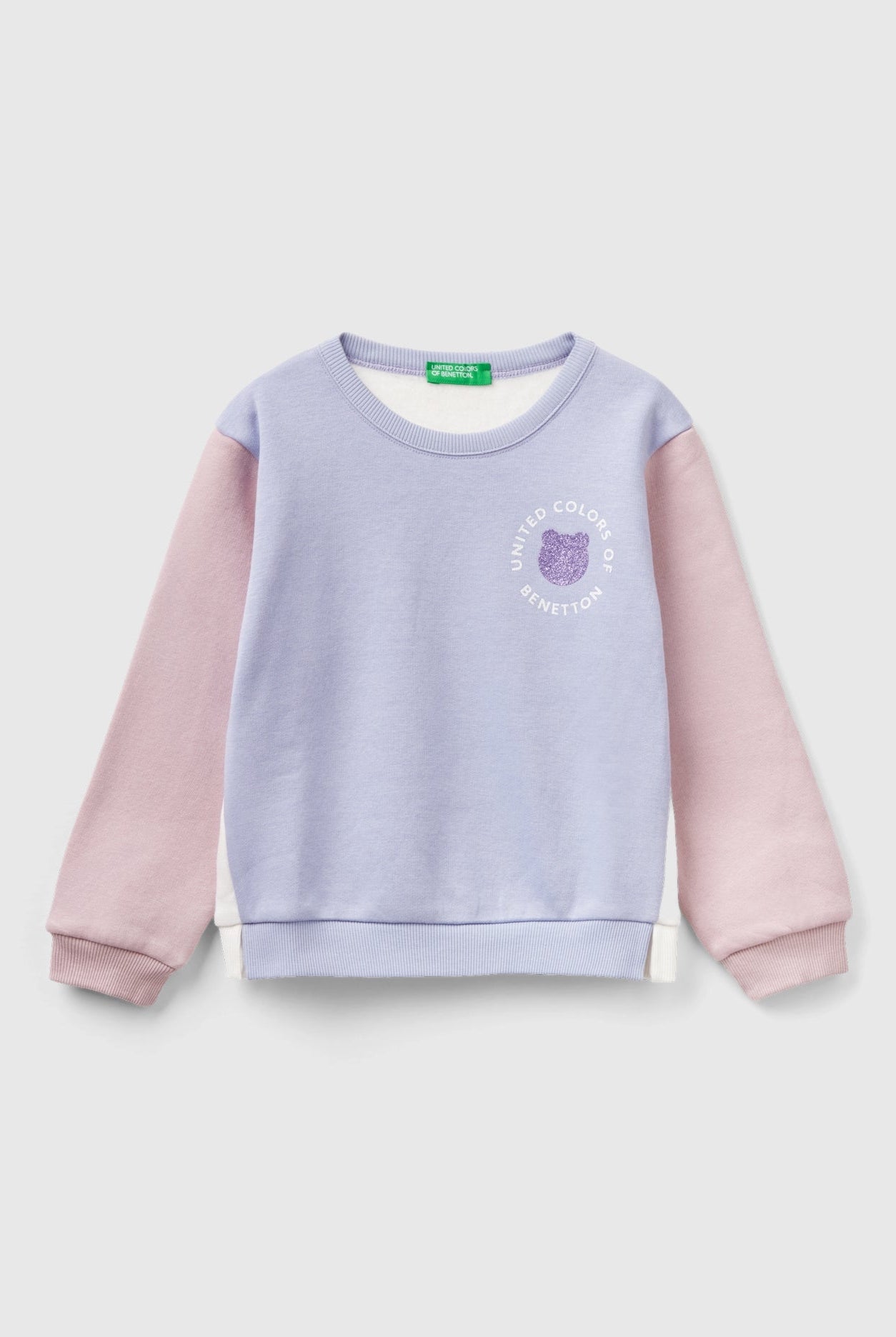 يونايتد كولورز اوف بينيتون بلوفر بطباعة لامعة بناتي