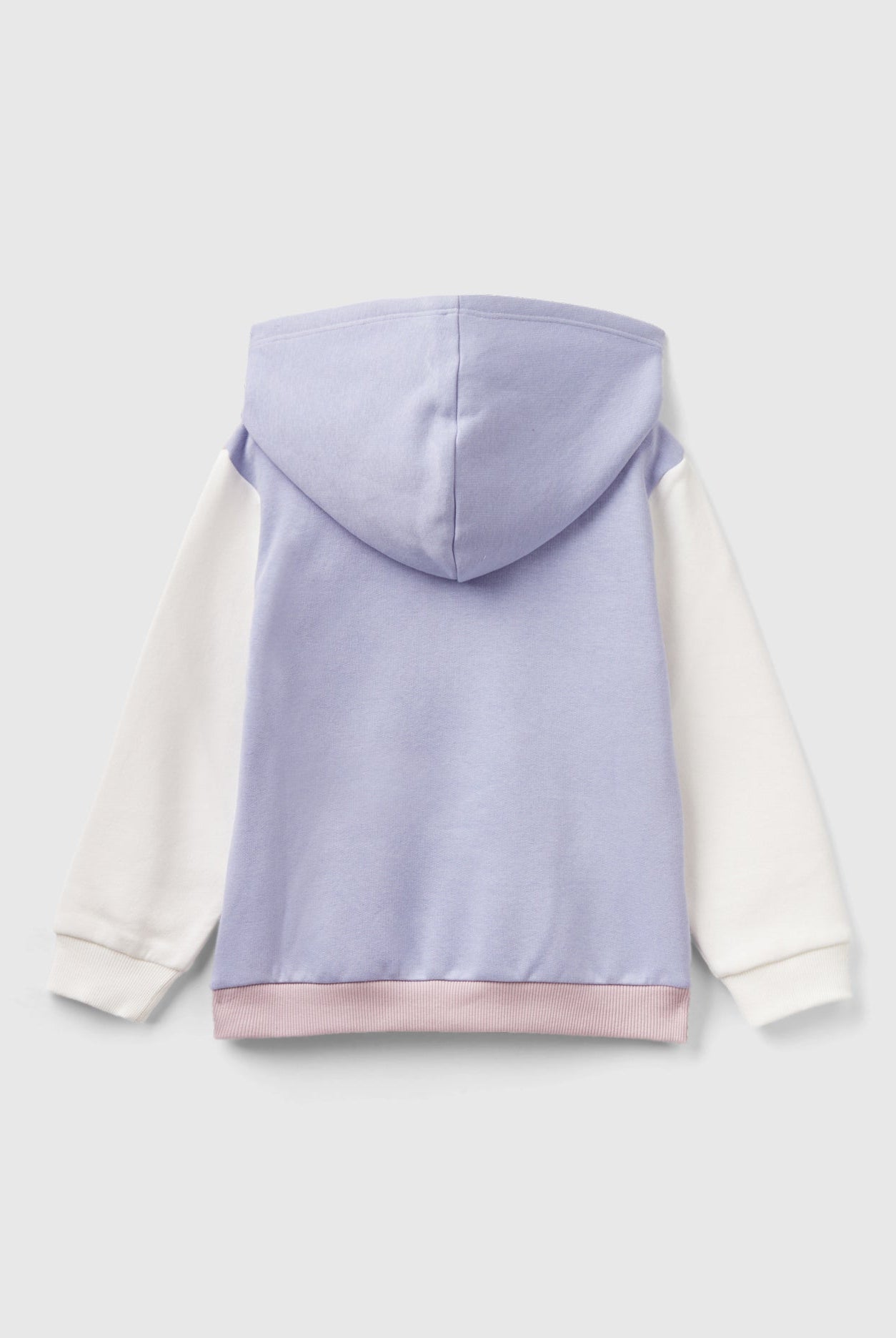 يونايتد كولورز اوف بينيتون سويت شيرت بسحاب كم طويل بسحاب بناتي