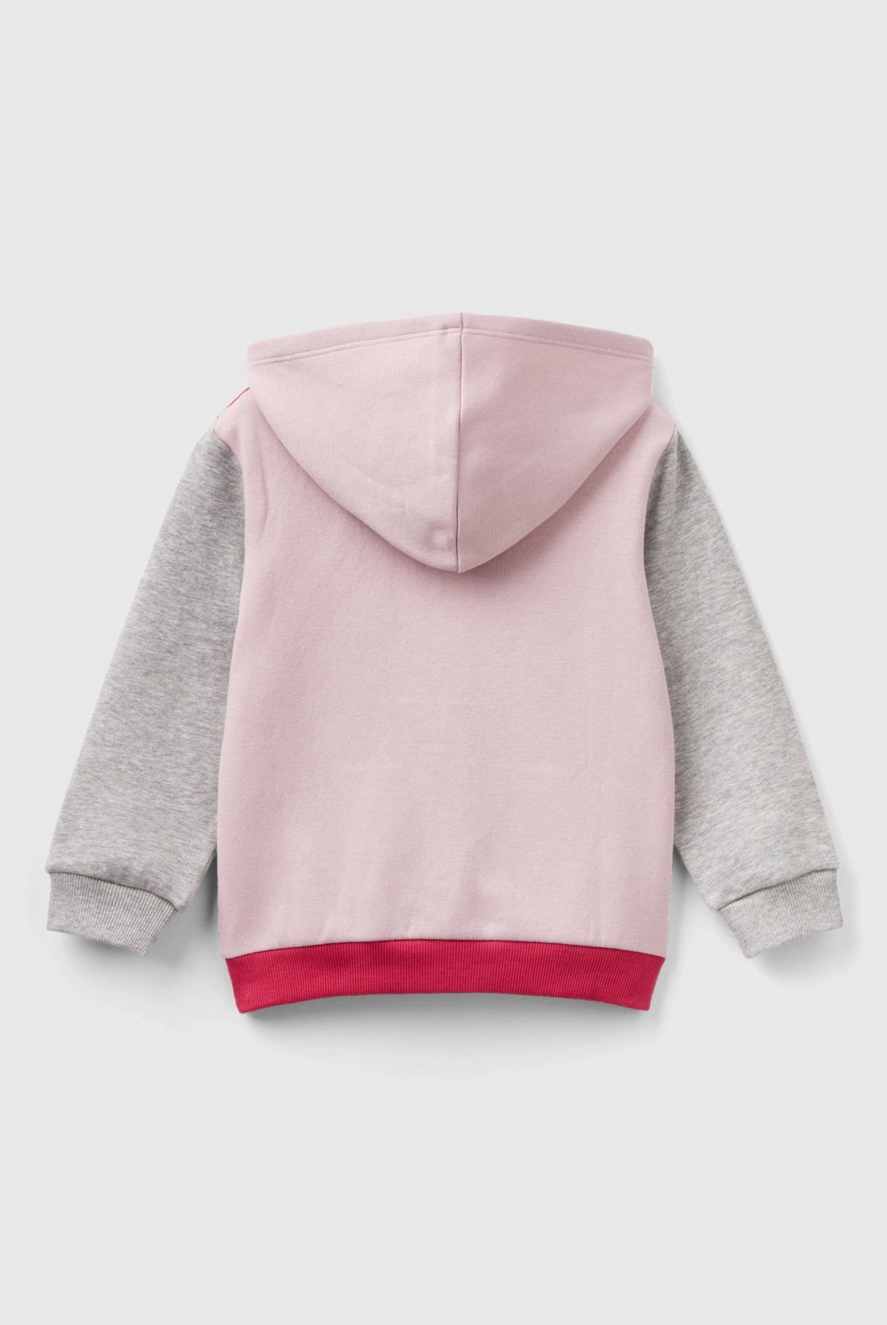 يونايتد كولورز اوف بينيتون سويت شيرت بسحاب كم طويل بسحاب بناتي