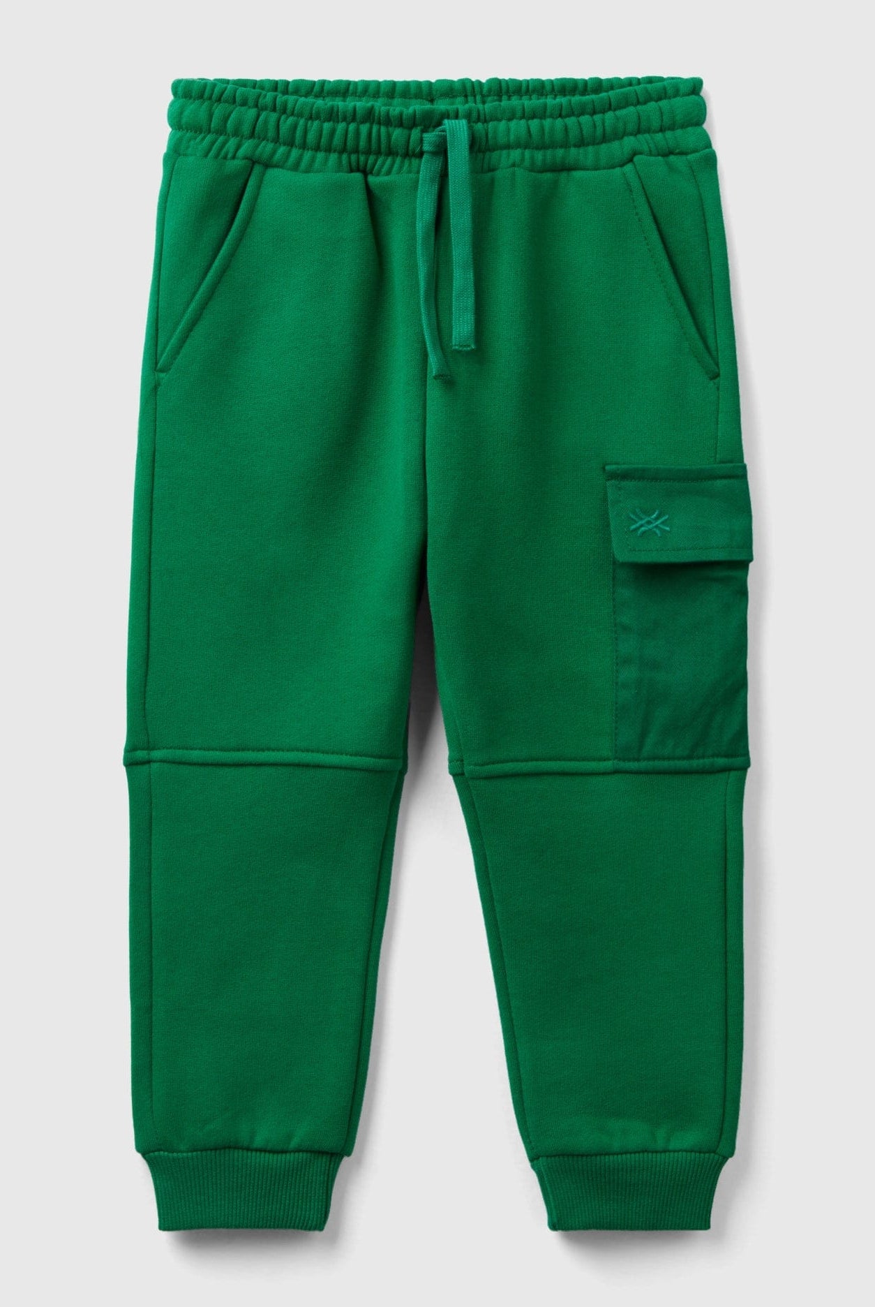 يونايتد كولورز اوف بينيتون بنطلون اطفالي رياضي بتفاصيل شعار على الخصر