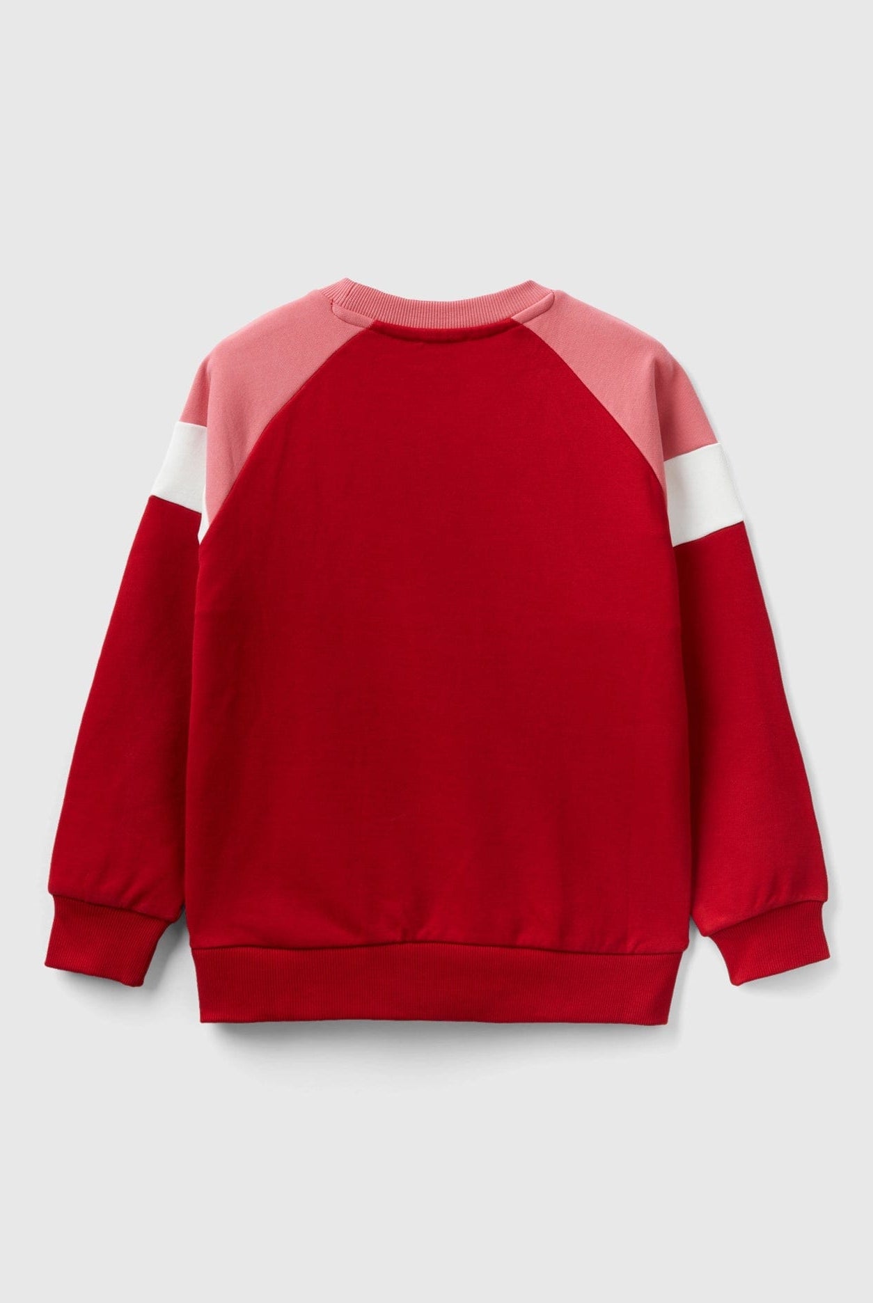 يونايتد كولورز اوف بينيتون سويت شيرت مخطط بالعرض كم طويل أولادي