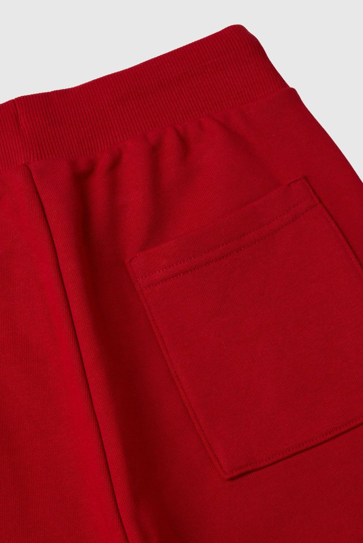 يونايتد كولورز اوف بينيتون بنطلون اطفالي رياضي وردي وأحمر برباط عالخصر