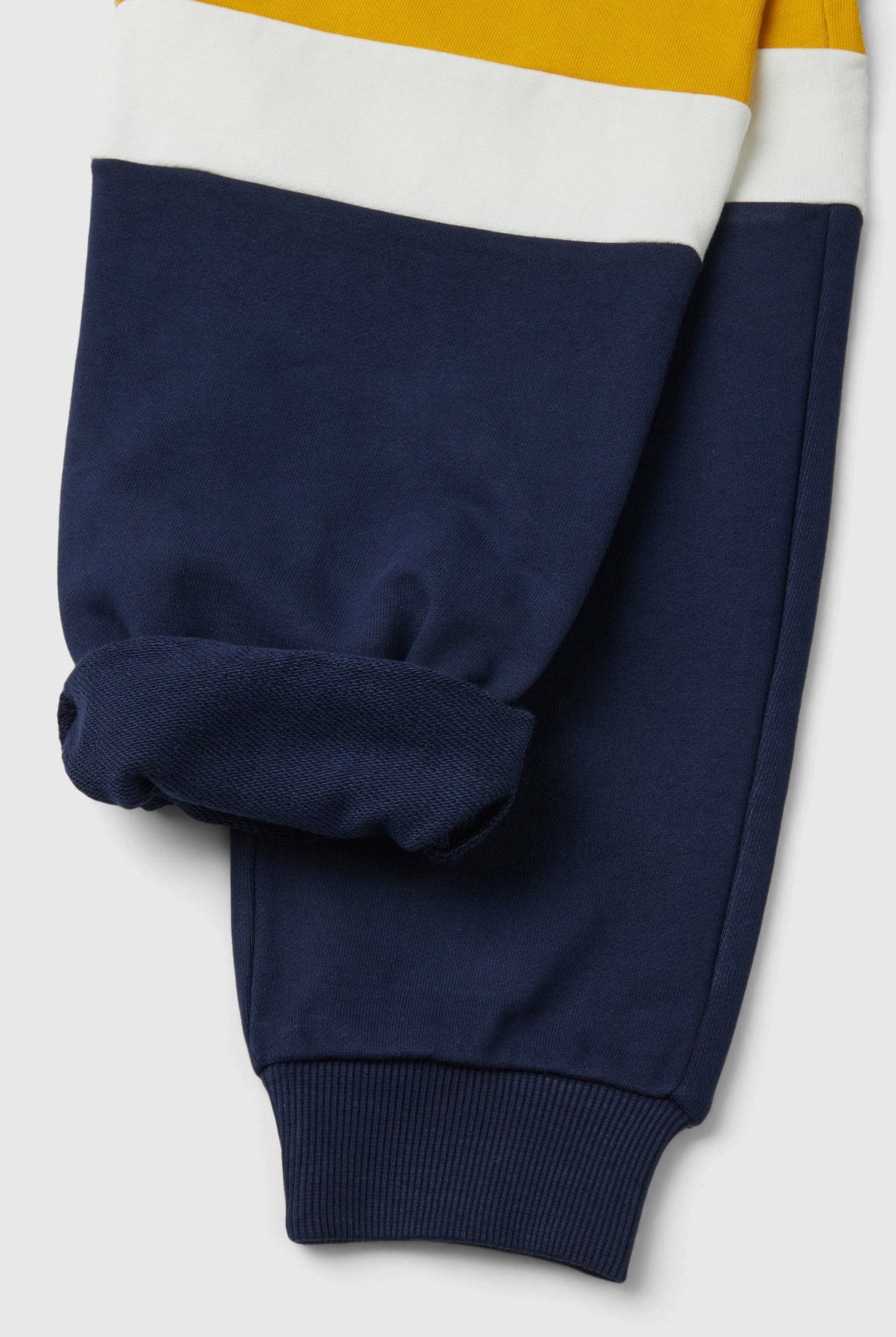 يونايتد كولورز اوف بينيتون بنطلون اطفالي رياضي وردي وأحمر برباط عالخصر