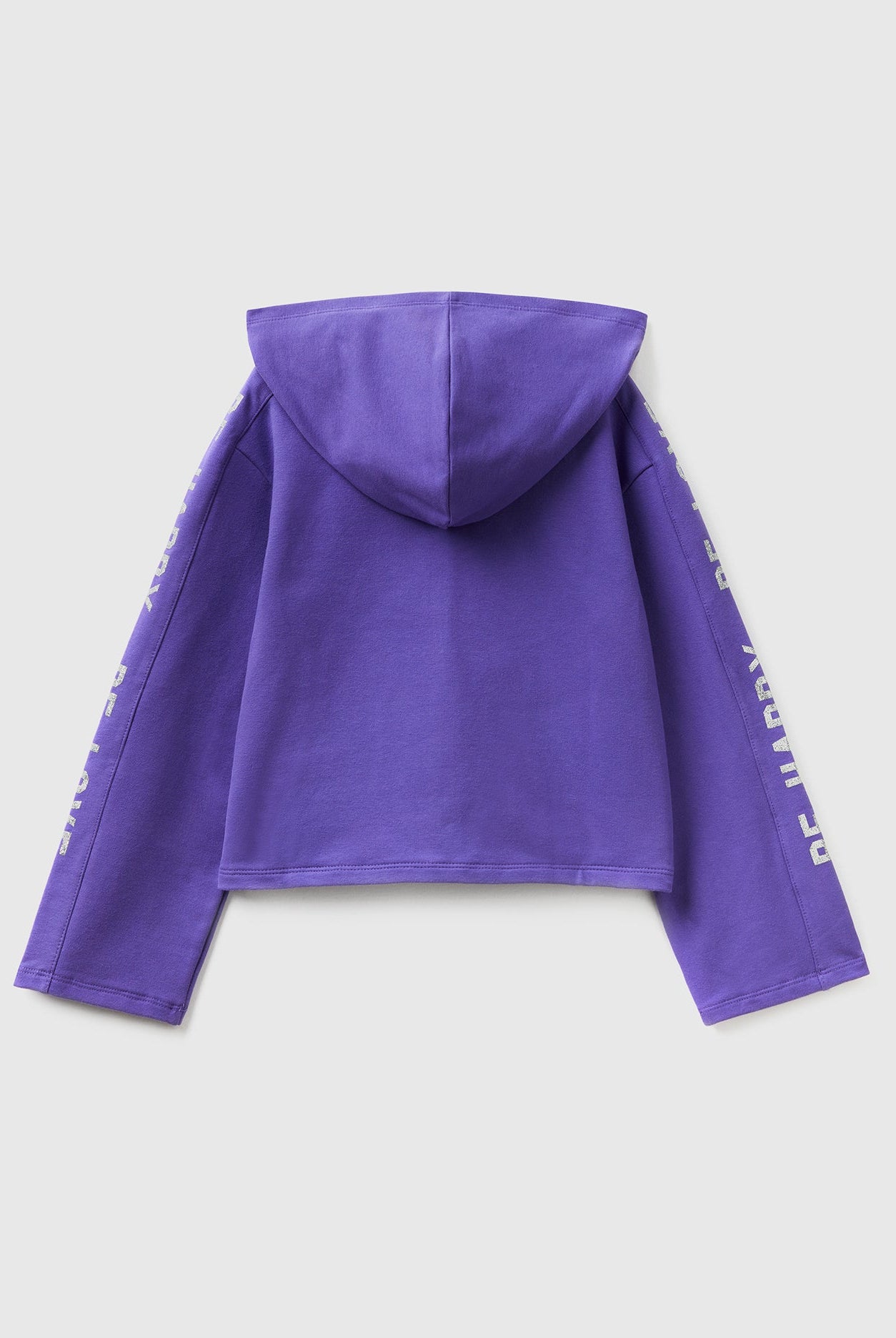 يونايتد كولورز اوف بينيتون سويت شيرت بطبعة بسحاب أطفالي