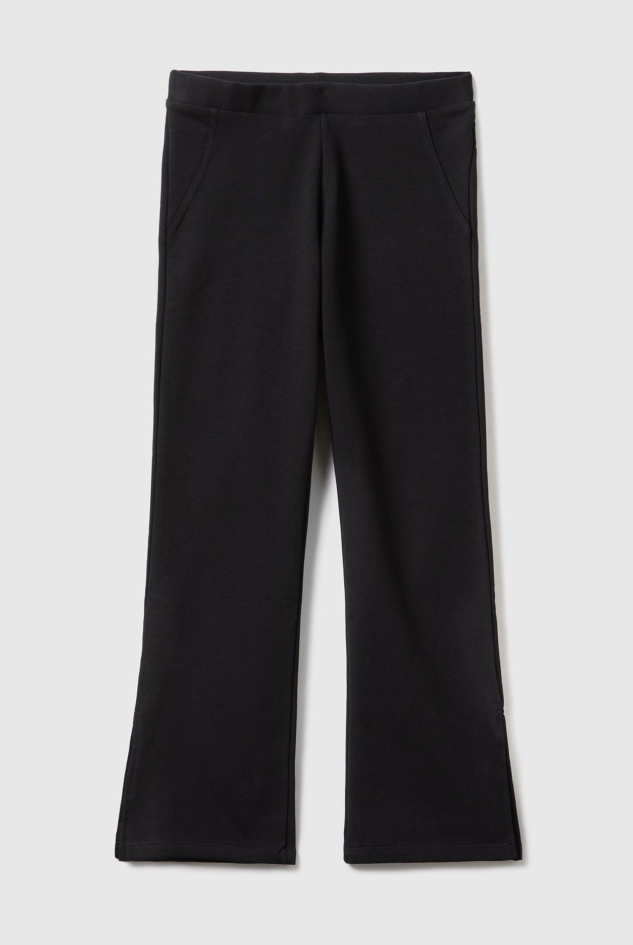 يونايتد كولورز اوف بينيتون بنطلون بناتي جيجينغ واسع من القماش الدافئ