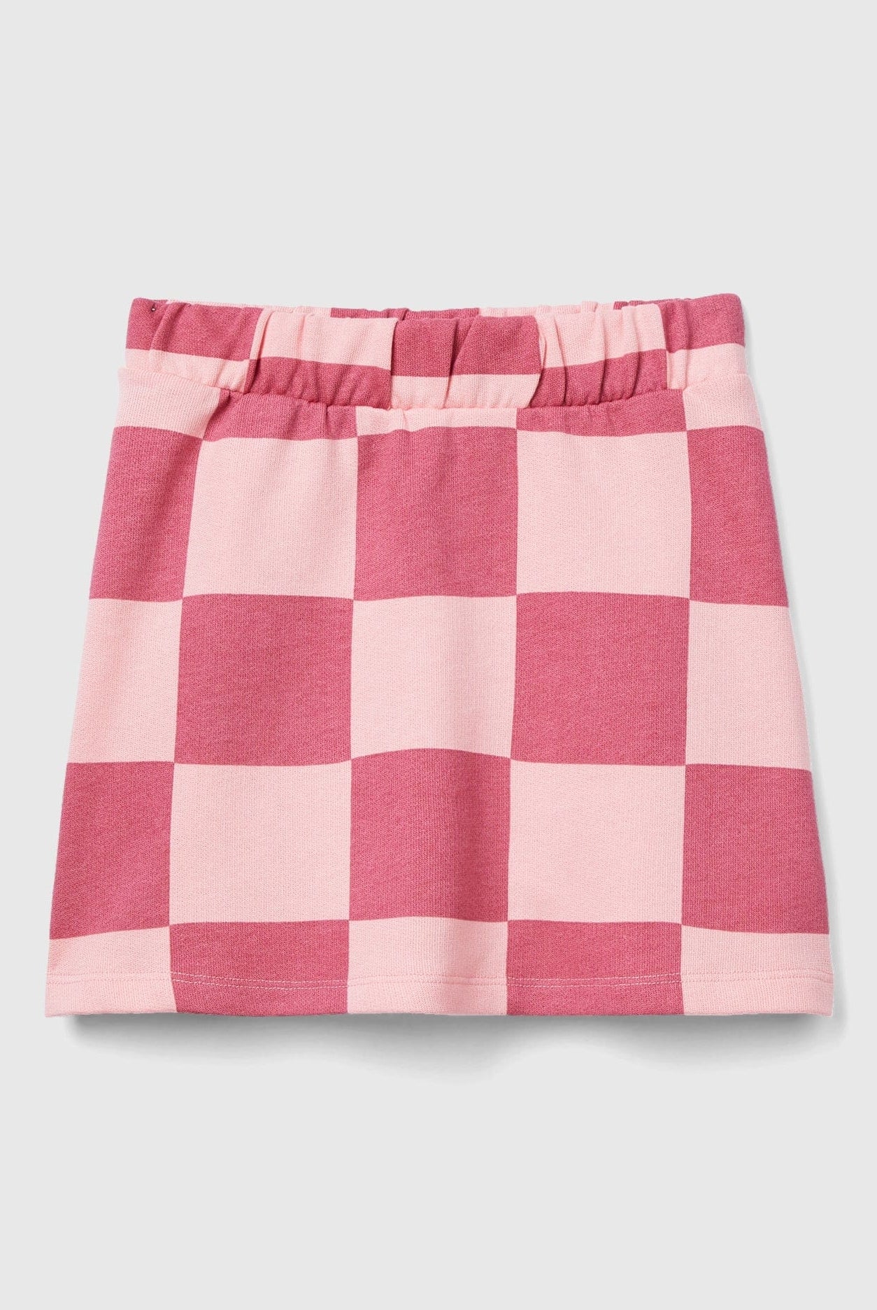 يونايتد كولورز اوف بينيتون تنورة ميني أبيض وأسود قصير بناتي