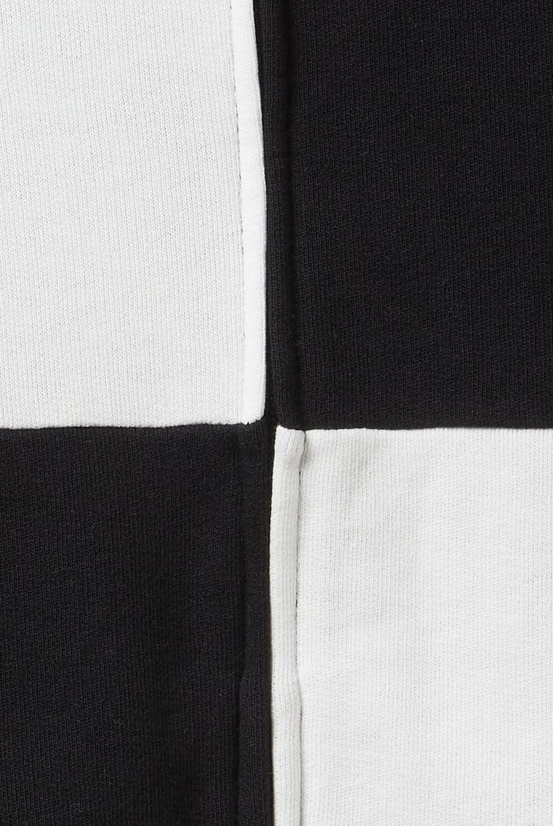 يونايتد كولورز اوف بينيتون سويت شيرت بنقشة ماكسي مربعات كم طويل أطفالي