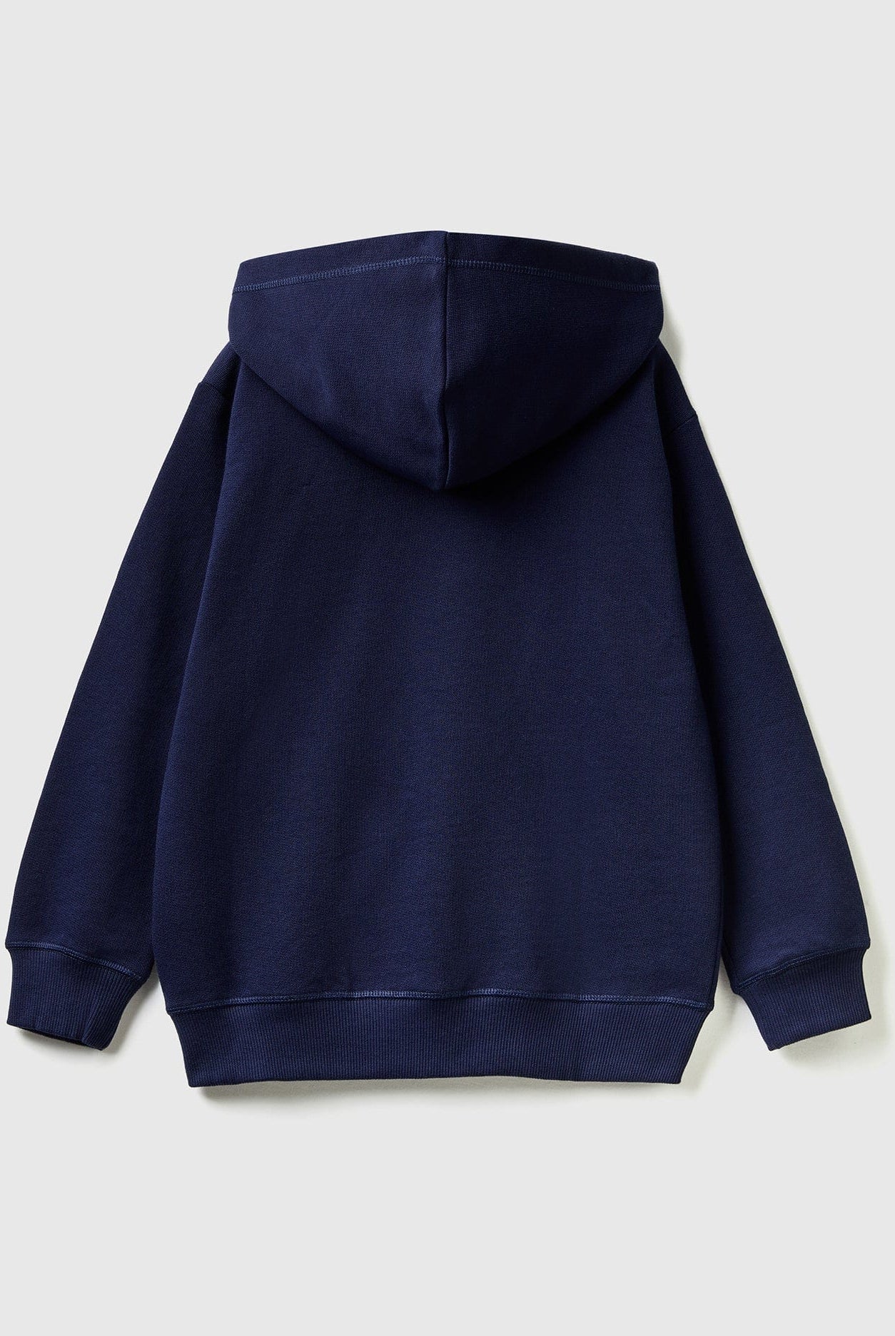 يونايتد كولورز اوف بينيتون سويت شيرت بسحاب مزين بطبعة BE للأطفال