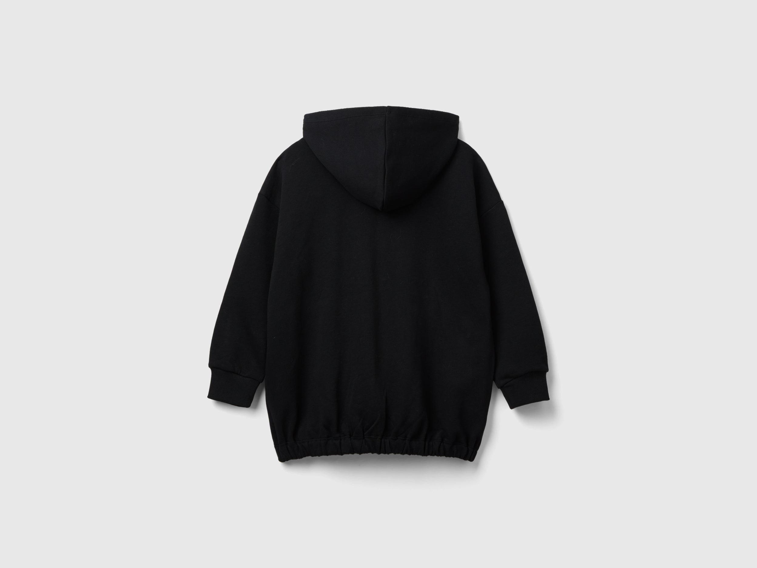 يونايتد كولورز اوف بينيتون هودي اطفال واسع مع طباعة وجيوب عالصدر