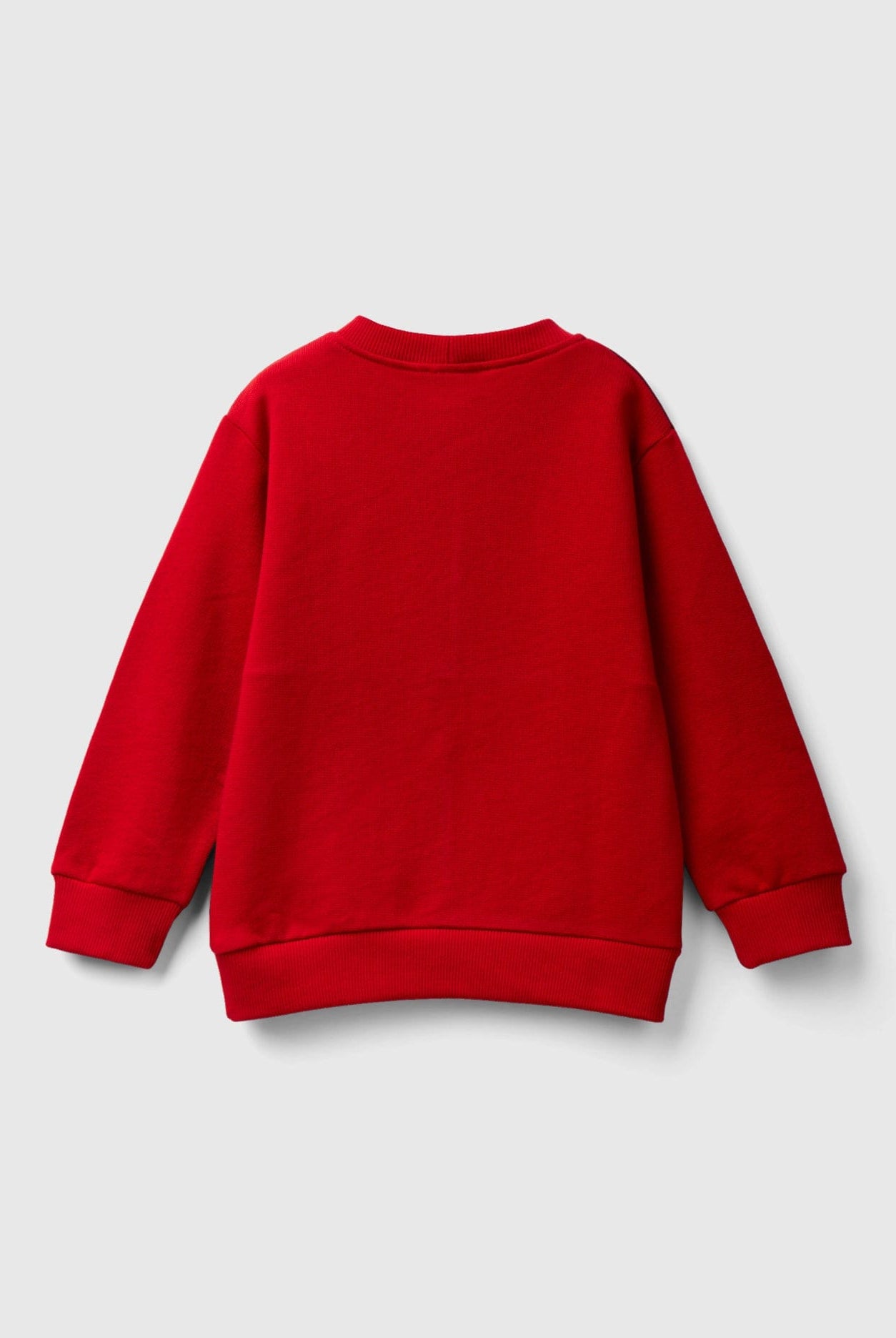 يونايتد كولورز اوف بينيتون سويت شيرت بنقشة ماكسي بنمط مربعات كم طويل أطفالي