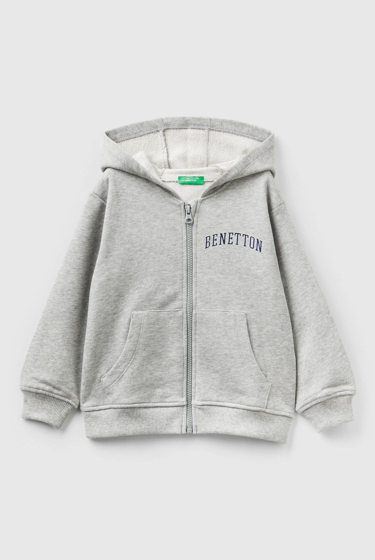 يونايتد كولورز اوف بينيتون هودي اطفال بشعار وجيوب