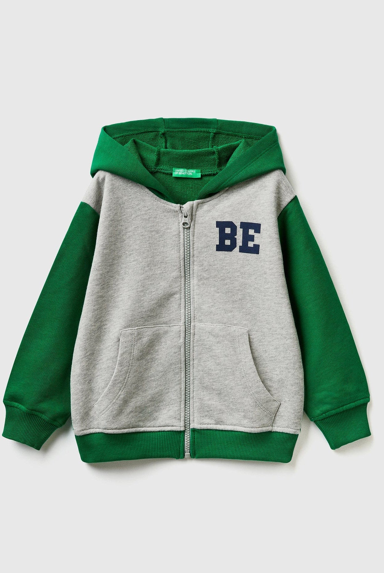 يونايتد كولورز اوف بينيتون هودي اطفال بشعار وجيوب