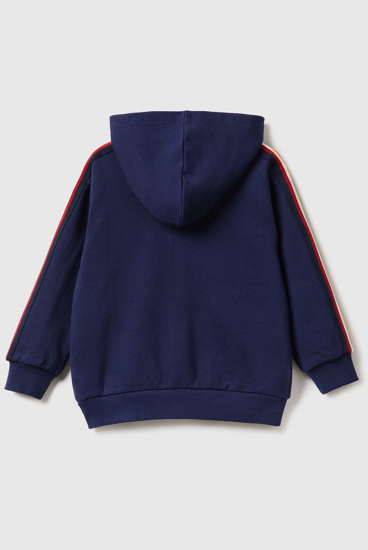 يونايتد كولورز اوف بينيتون سويت شيرت بطباعة "BE" بسحاب كم طويل أطفالي