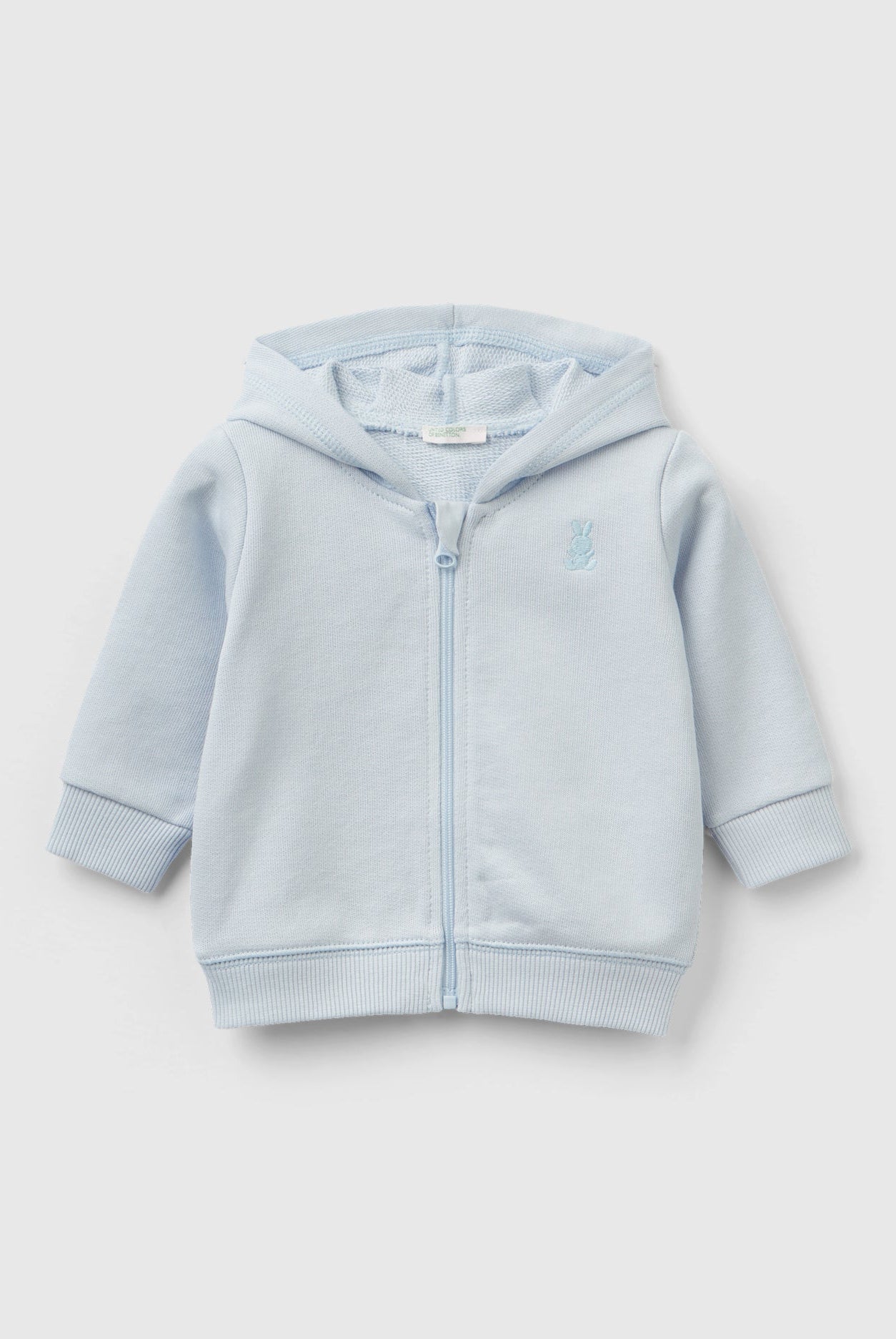 يونايتد كولورز اوف بينيتون هودي من القطن العضوي رضع