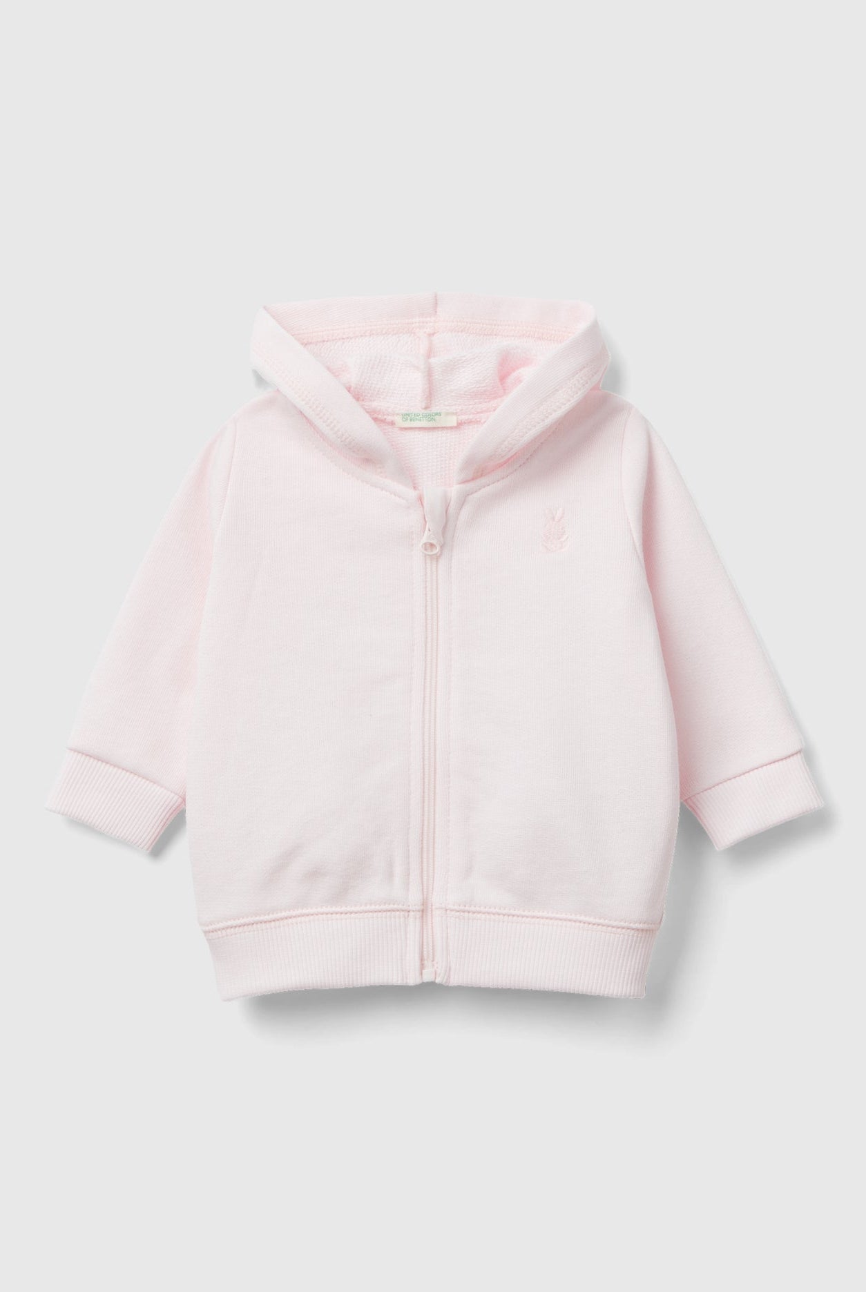 يونايتد كولورز اوف بينيتون هودي من القطن العضوي رضع