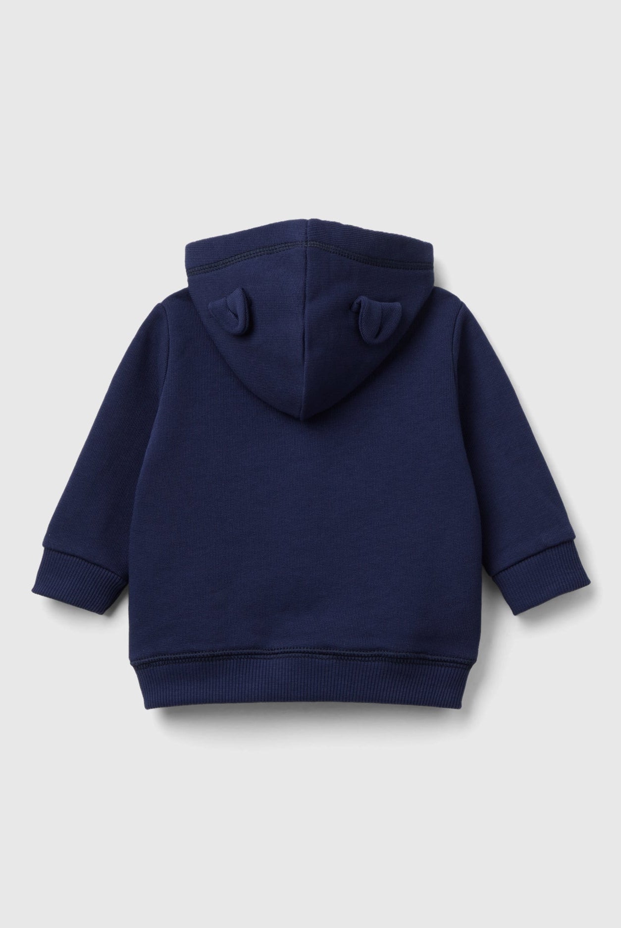 يونايتد كولورز اوف بينيتون هودي من القطن العضوي رضع