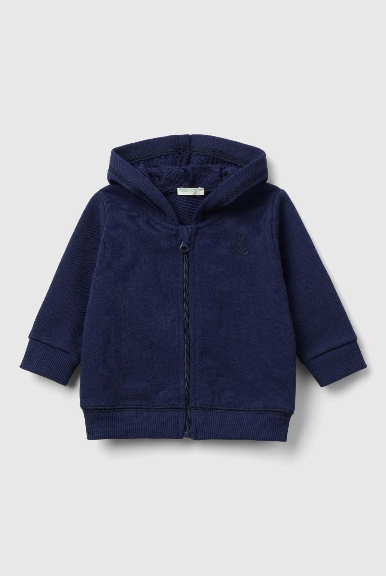 يونايتد كولورز اوف بينيتون هودي من القطن العضوي رضع