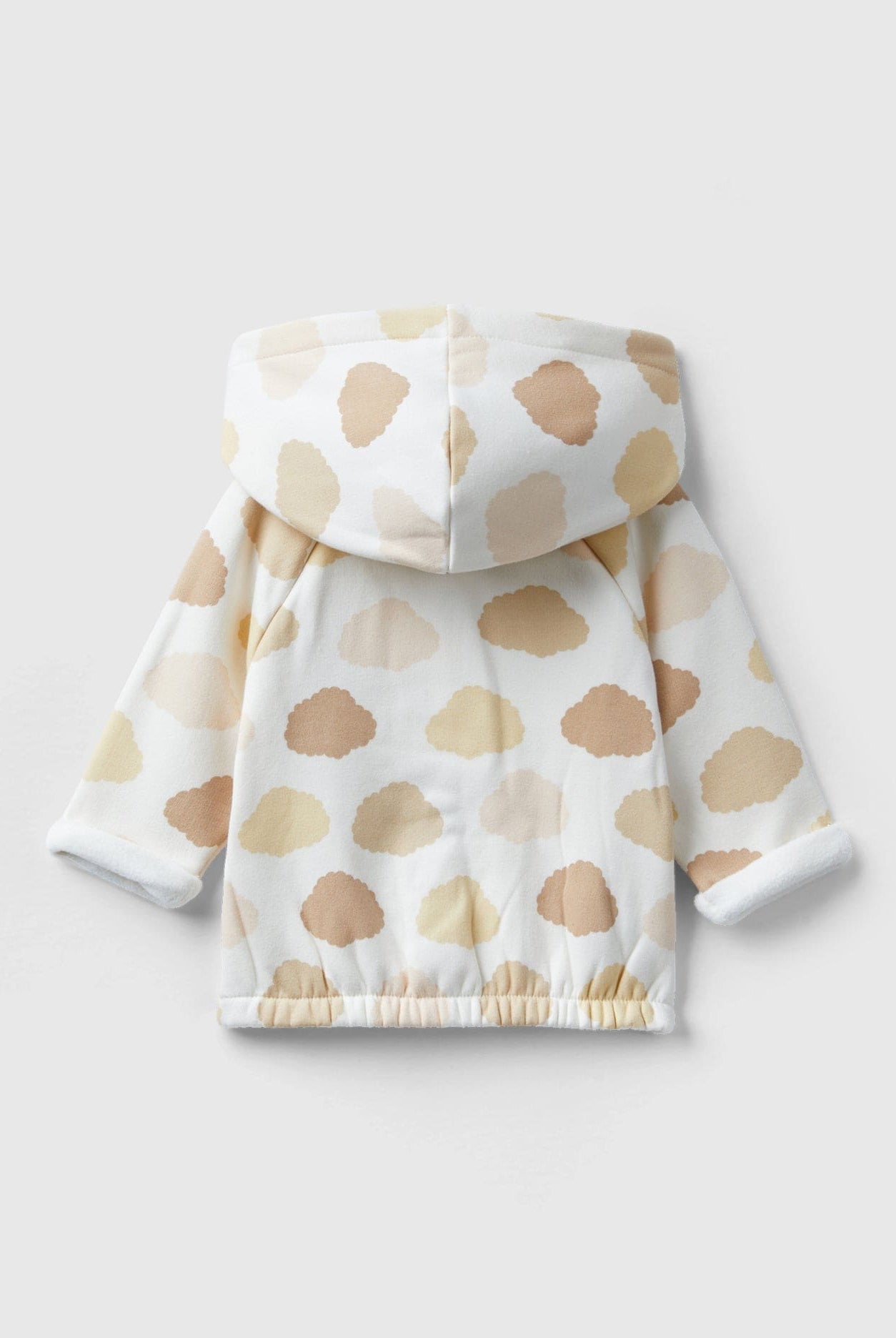 يونايتد كولورز اوف بينيتون سويت شيرت بنقشة سحاب رضع