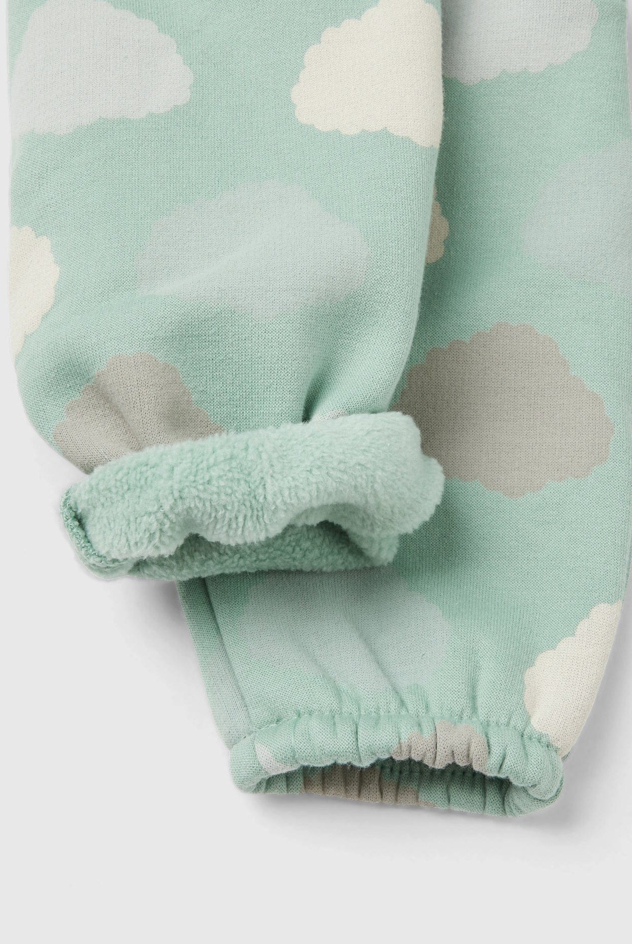 يونايتد كولورز اوف بينيتون بنطلون رياضي بخصر مطاطي ونقشة سحاب رضع