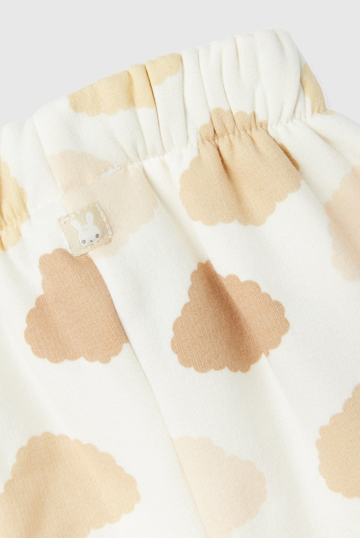 يونايتد كولورز اوف بينيتون بنطلون رياضي بخصر مطاطي ونقشة سحاب رضع