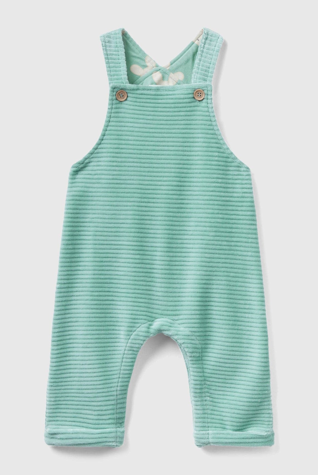 يونايتد كولورز اوف بينيتون بدلة مضلعة بالعرض كت رضع أطفال