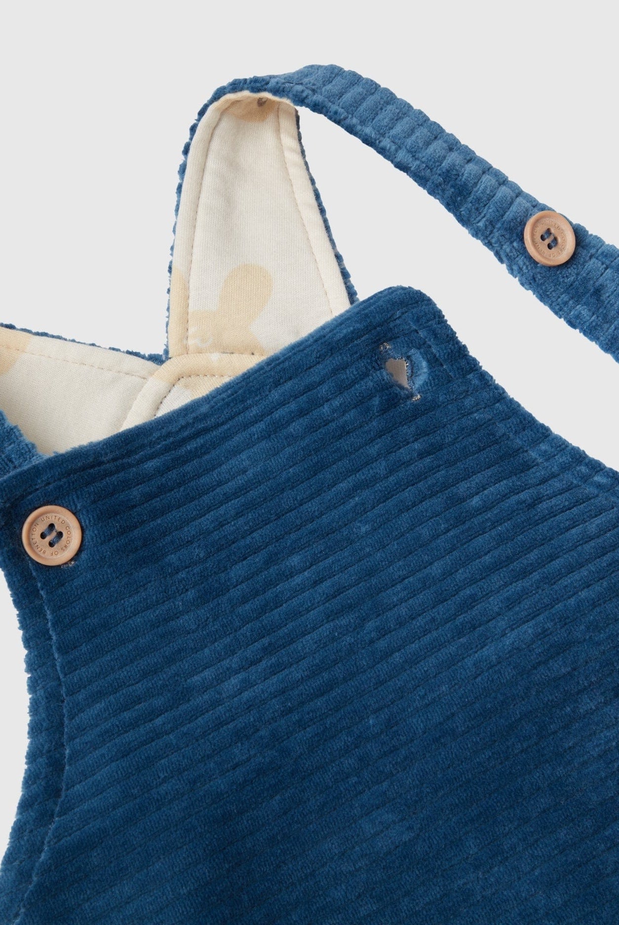 يونايتد كولورز اوف بينيتون بدلة مضلعة بالعرض كت رضع أطفال