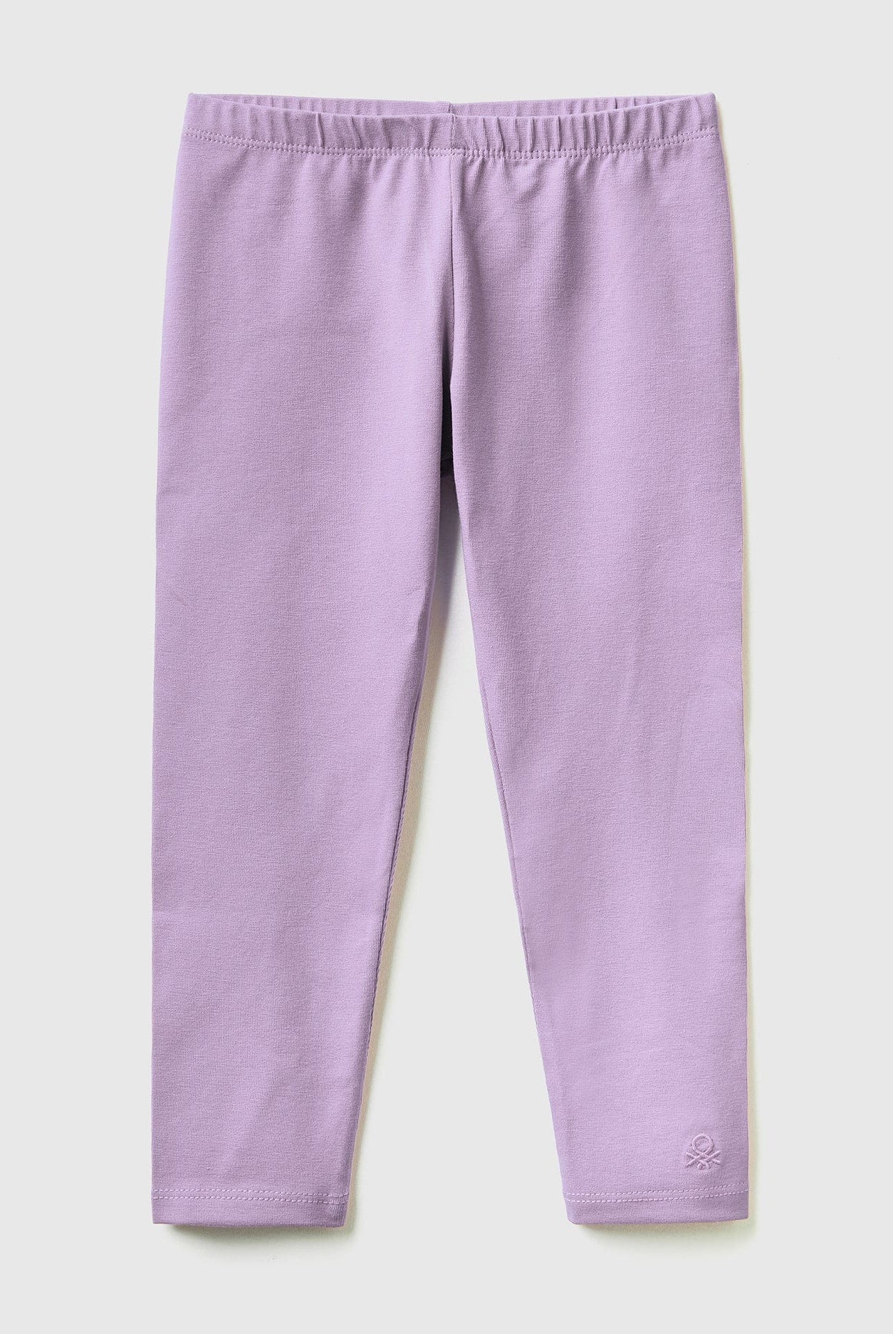 يونايتد كولورز اوف بينيتون ليقنز قطن بخصر مطاطي سادة بناتي