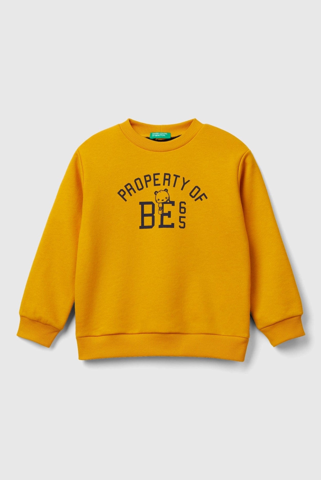 يونايتد كولورز اوف بينيتون سترة بألوان مختلفة مع طباعة أطفالي