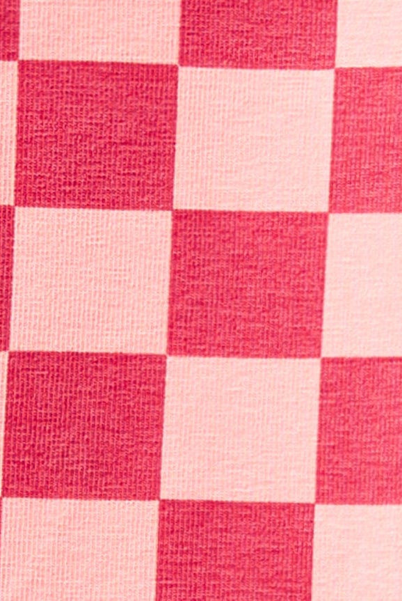 يونايتد كولورز اوف بينيتون ليقنز ضيق قطن مطاطي مُنقّش بناتي