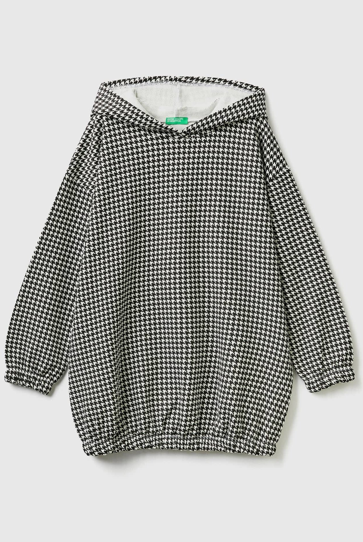 يونايتد كولورز اوف بينيتون هودي بناتي بنقشة هاوندستوث